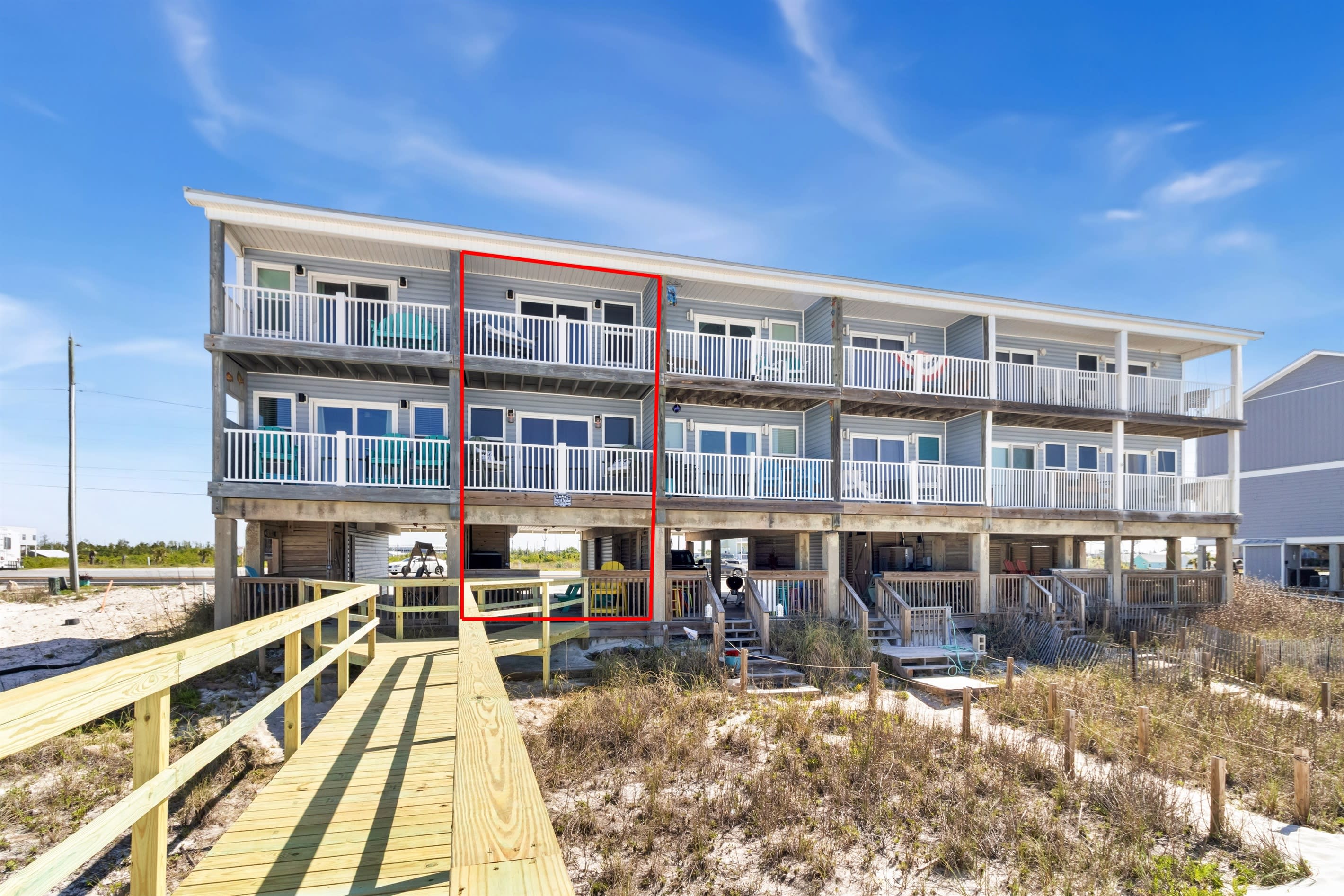 Oceanfront townhouse