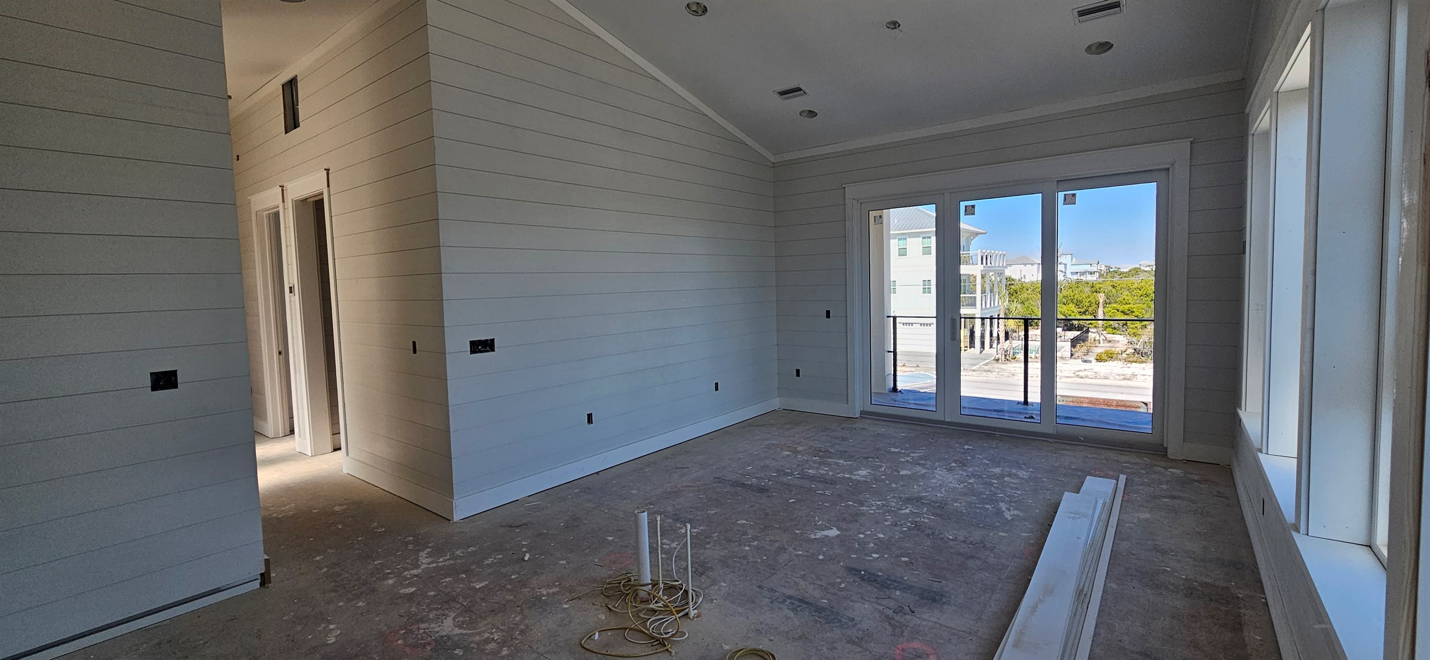 Carriage Living Room with Bay Views and Balcony. Sleeper sofa if needed to sleep up to 6 in carriage house