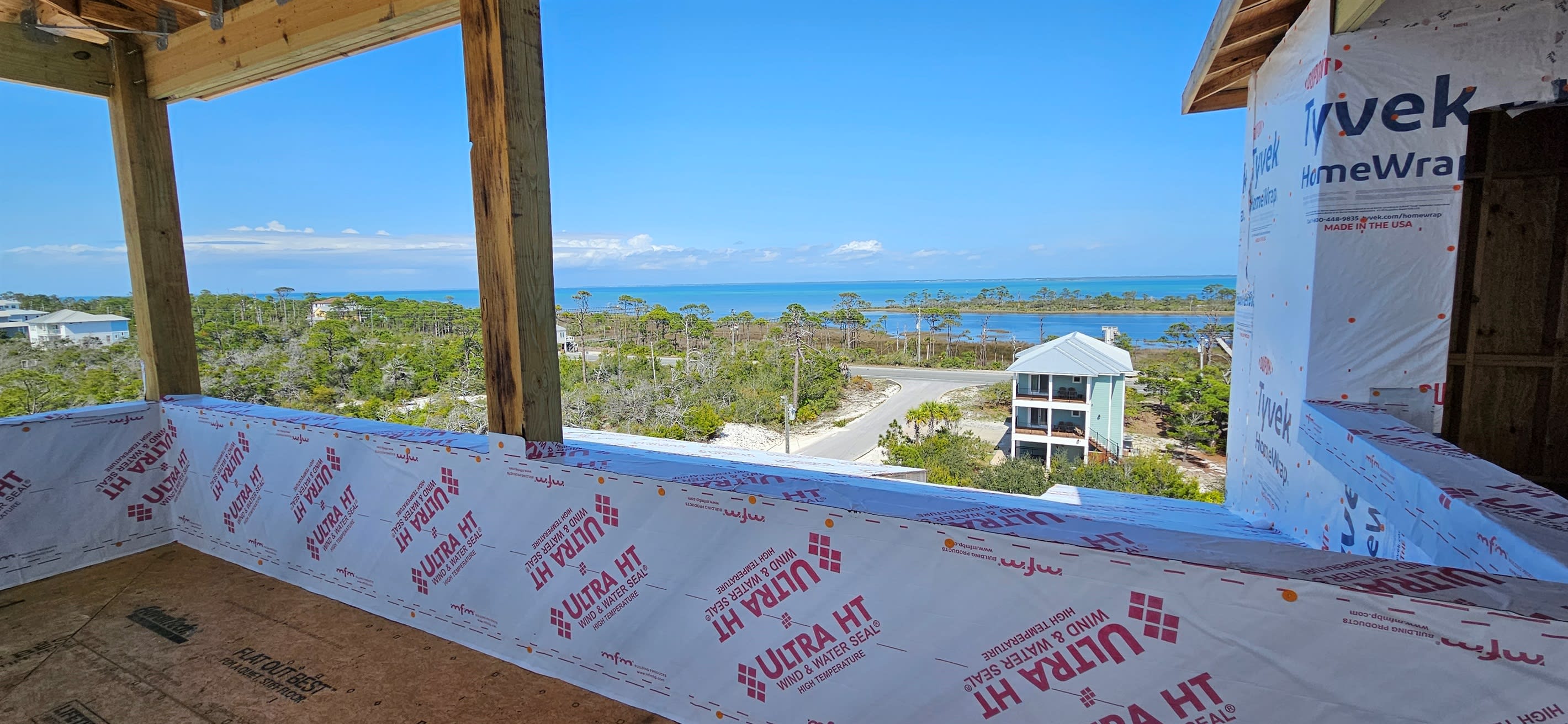 Bay View from Rooftop Lounge