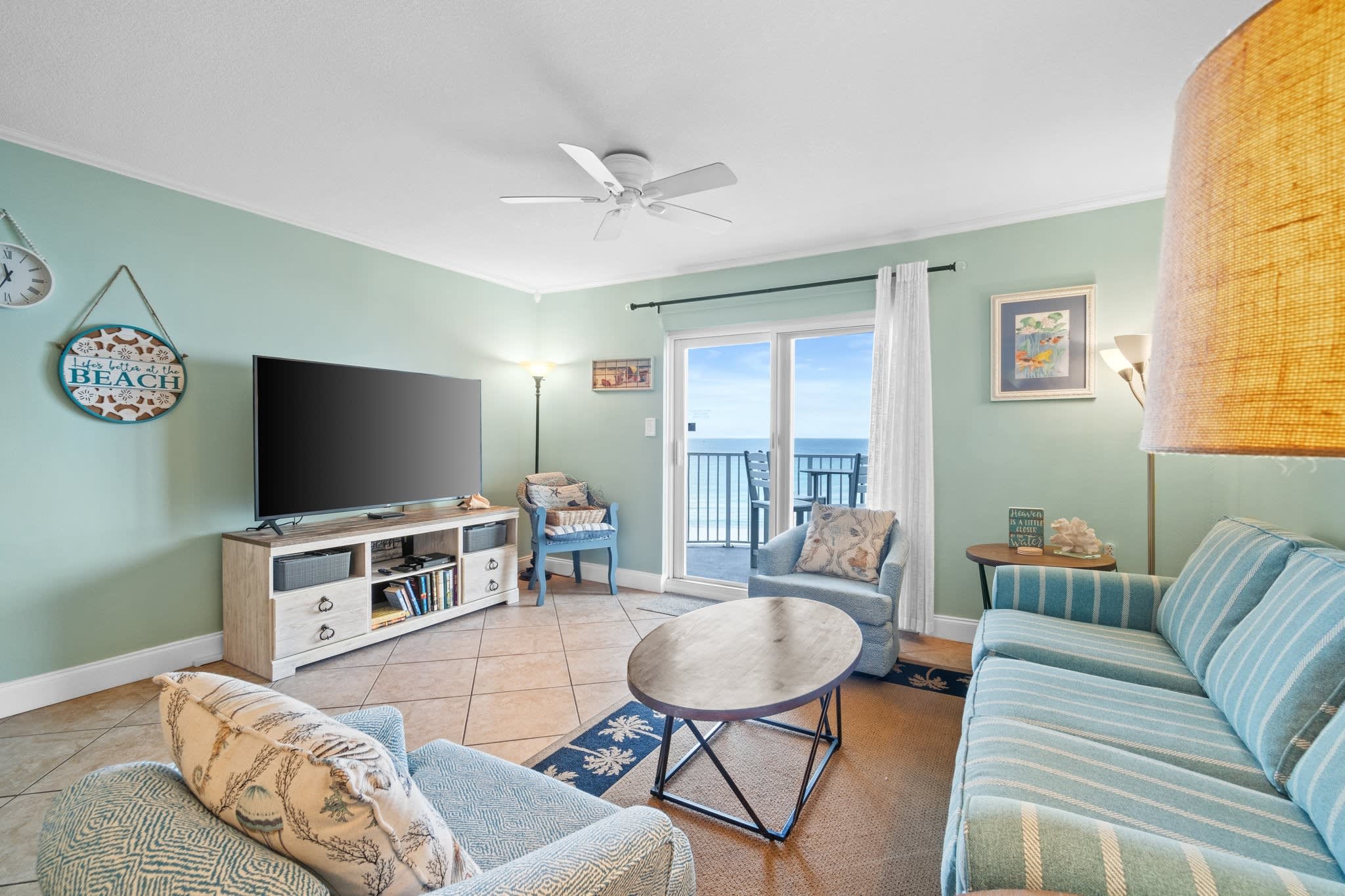 Living Room with Balcony