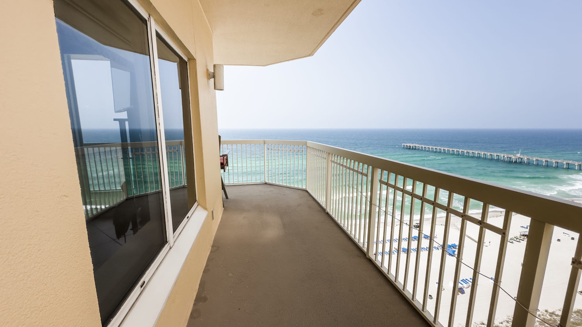 The Right Side of the Wrap Balcony