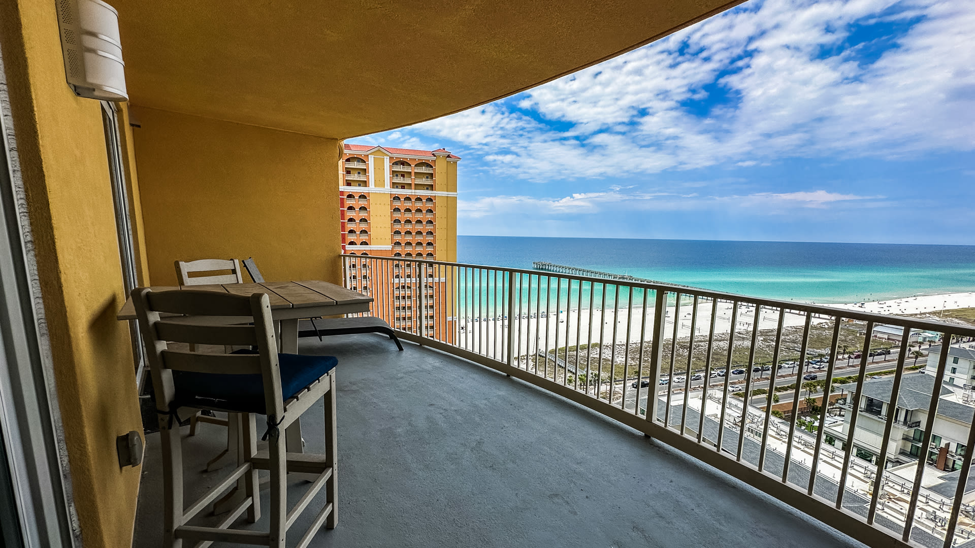 GORGEOUS BEACH VIEWS FROM YOUR EXTRA WIDE BALCONY!