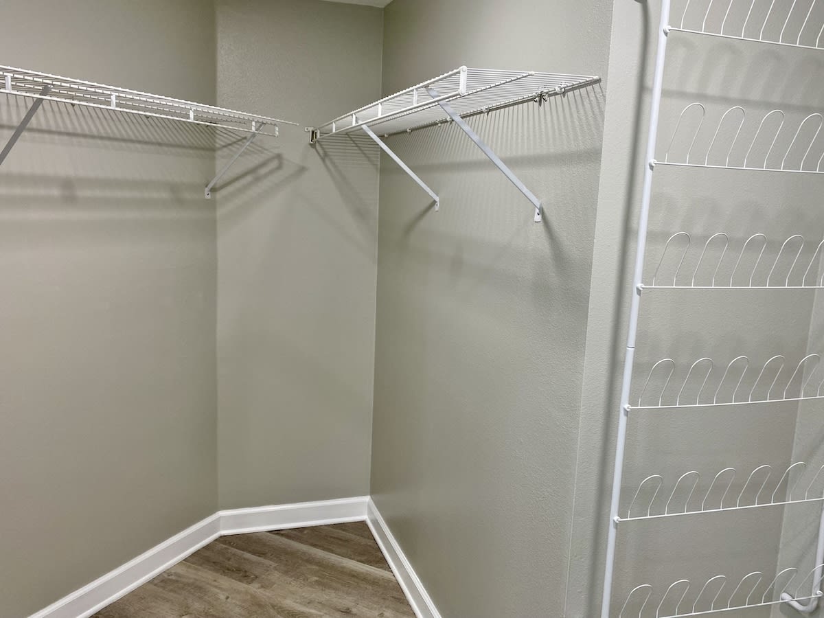 Master King Suite Walk-in Closet