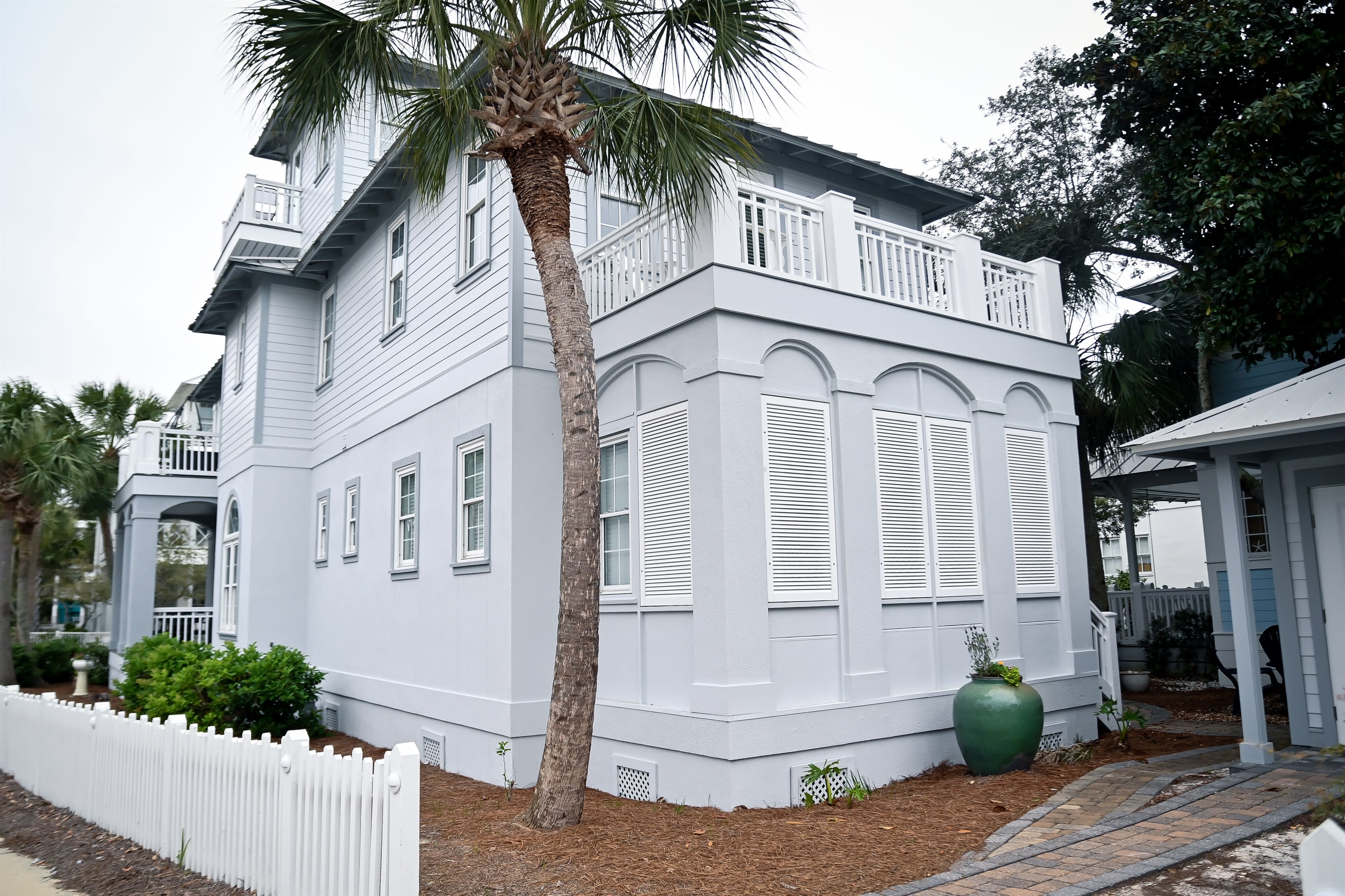 A corner lot means 2 driveways.