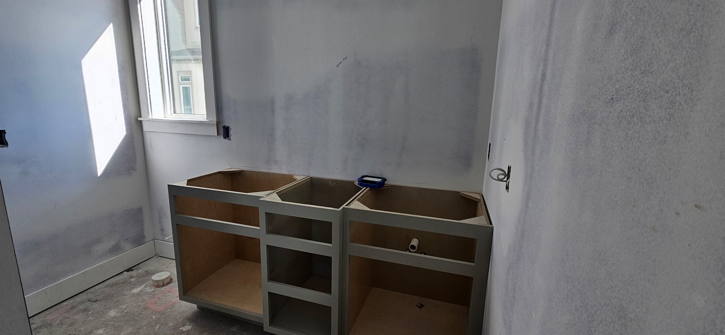 Dedicated Hall Bunk Retreat Bath with tub/shower combo, dual vanity & built in closet cabinetry for easy unpacking