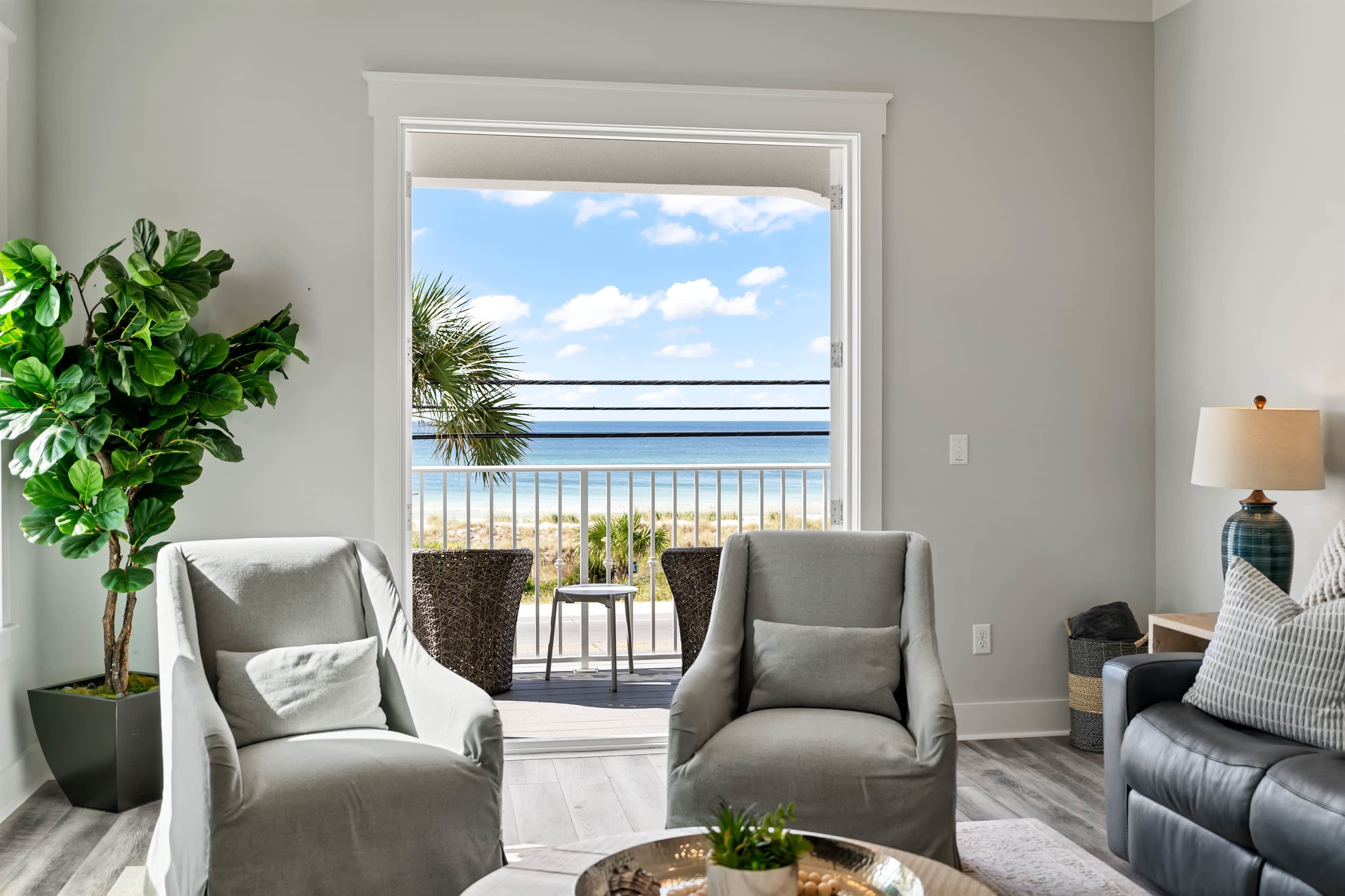 Living Room with Balcony
