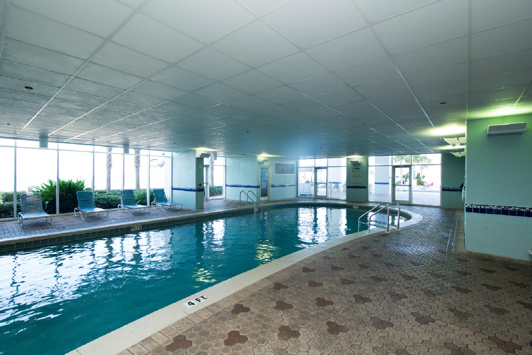 Indoor Heated Pool at Tower 1
