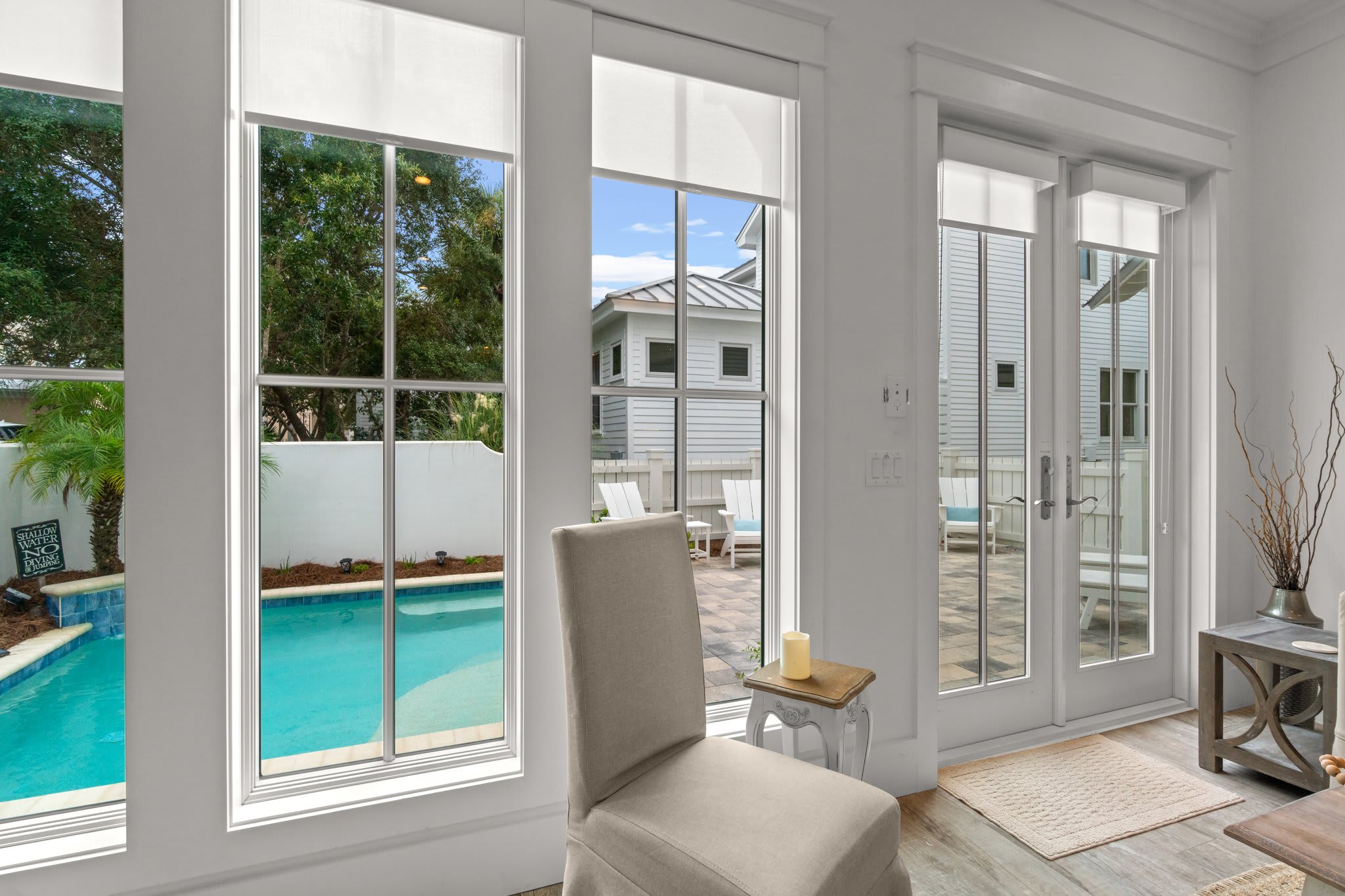 Window wall in Guesthouse