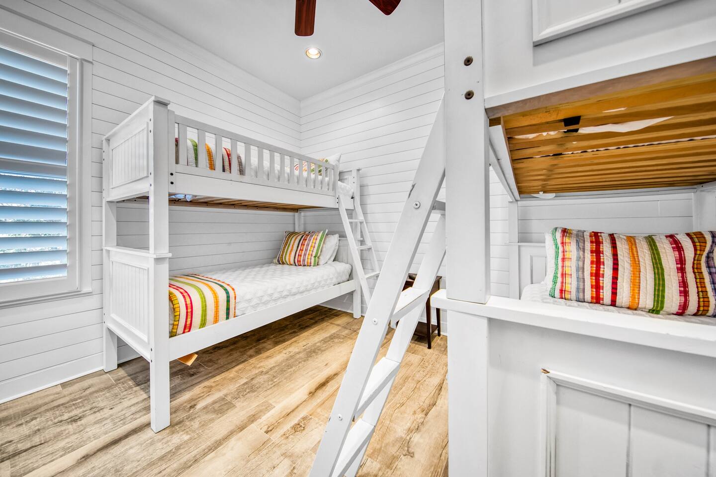 Second floor twin bunk room