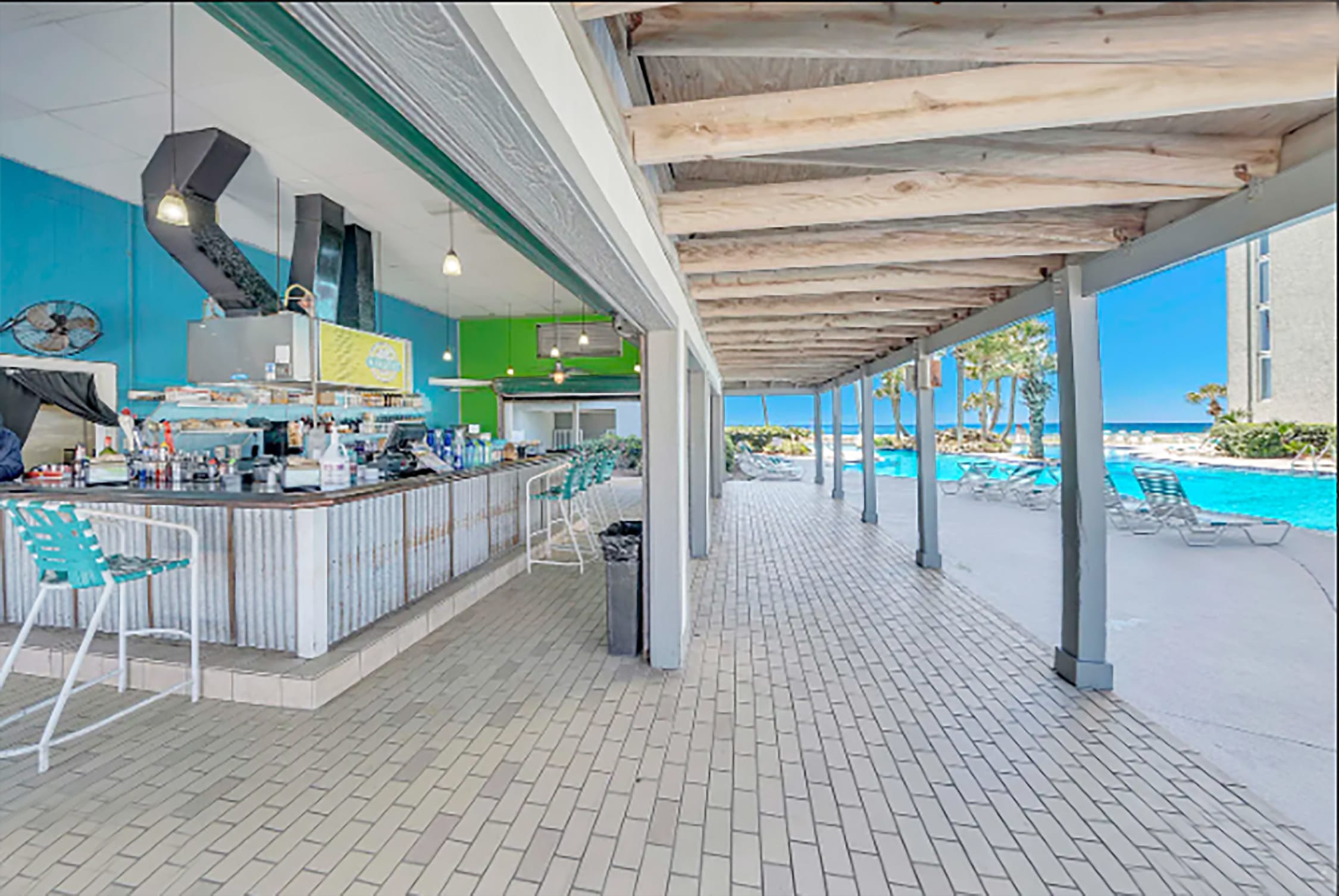 The Hangout - our poolside bar and grille (Seasonal).