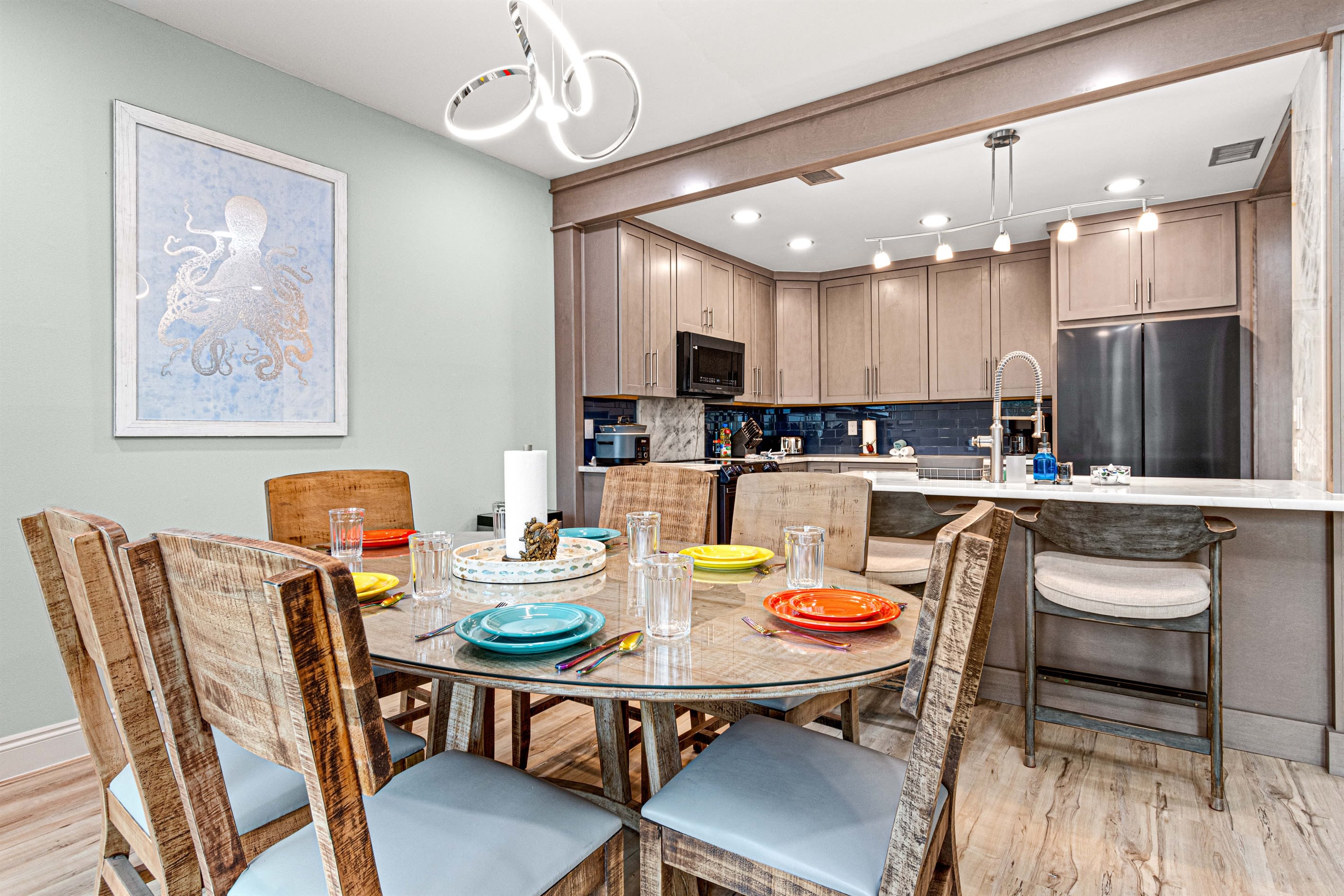 Dining Room and Kitchen