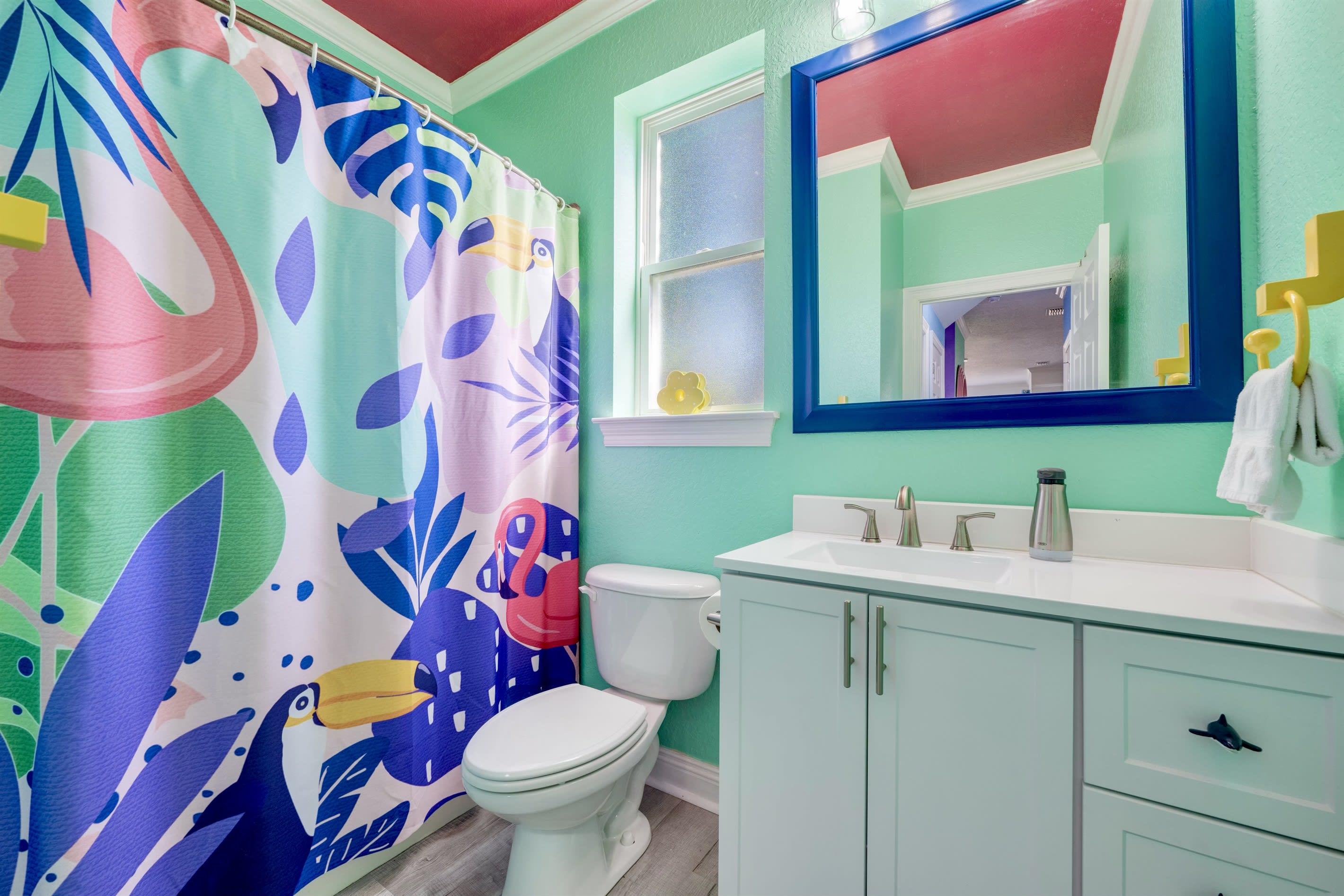 downstairs bathroom.