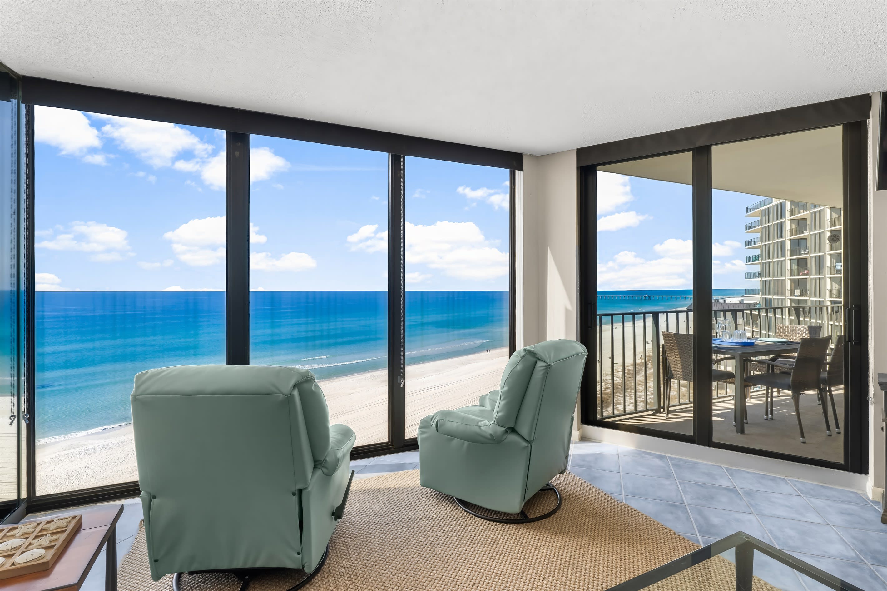 Two Leather Recliners