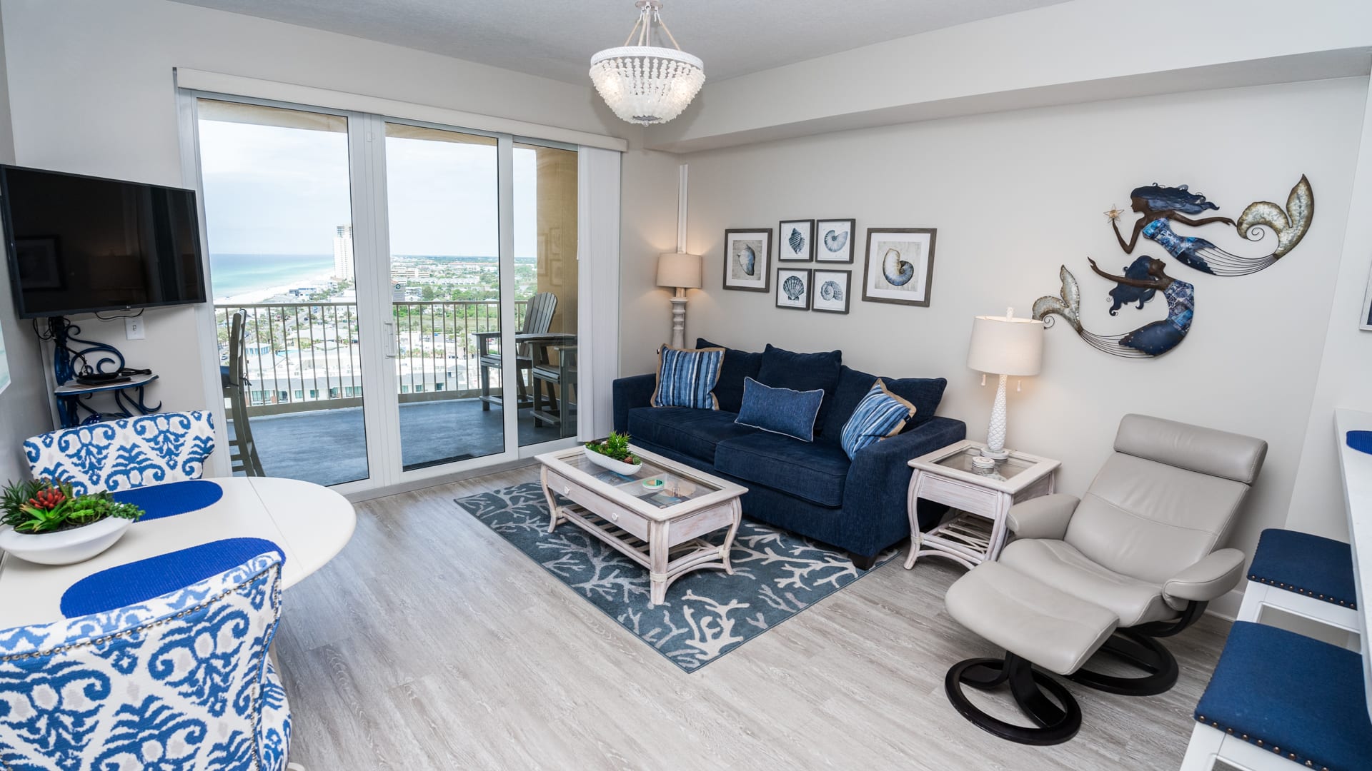 A QUEEN PULL-OUT SOFA