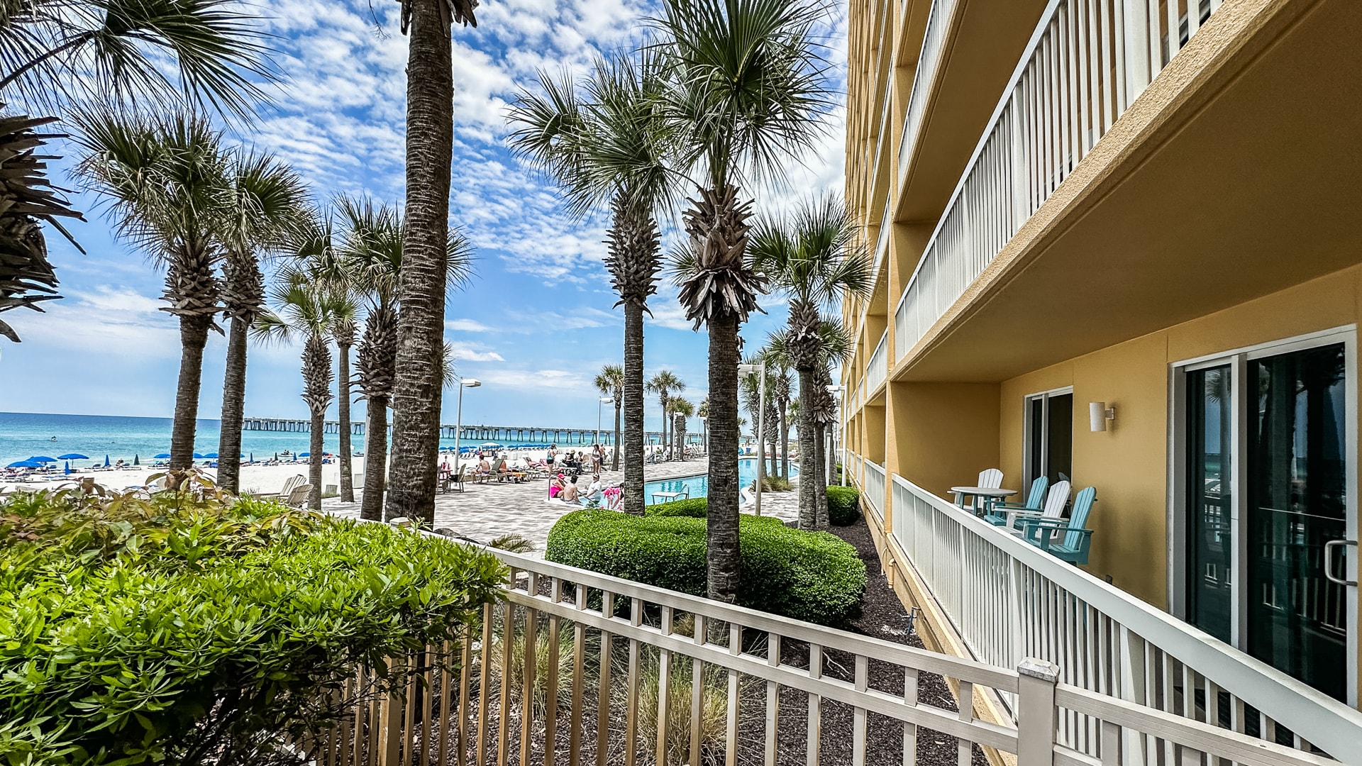 West Pool With, Pier in the back ground