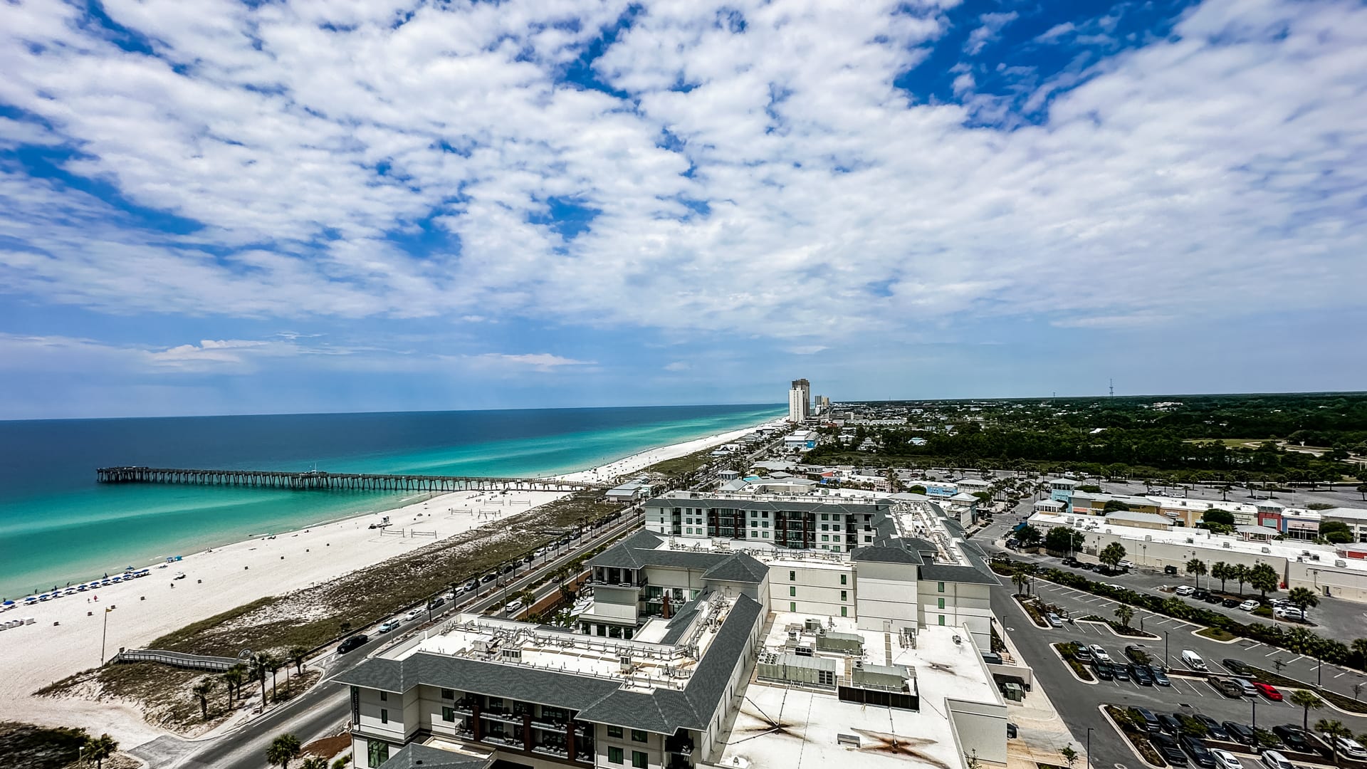 THE PEIR & DOWN THE BEACH