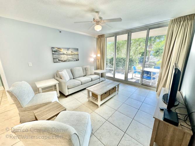 Living Room with Sleeper Sofa