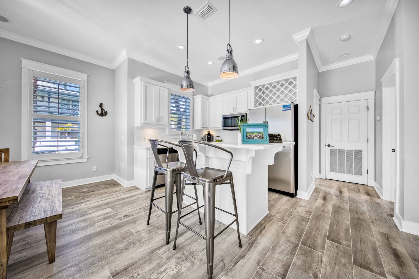 Well equipped kitchen 