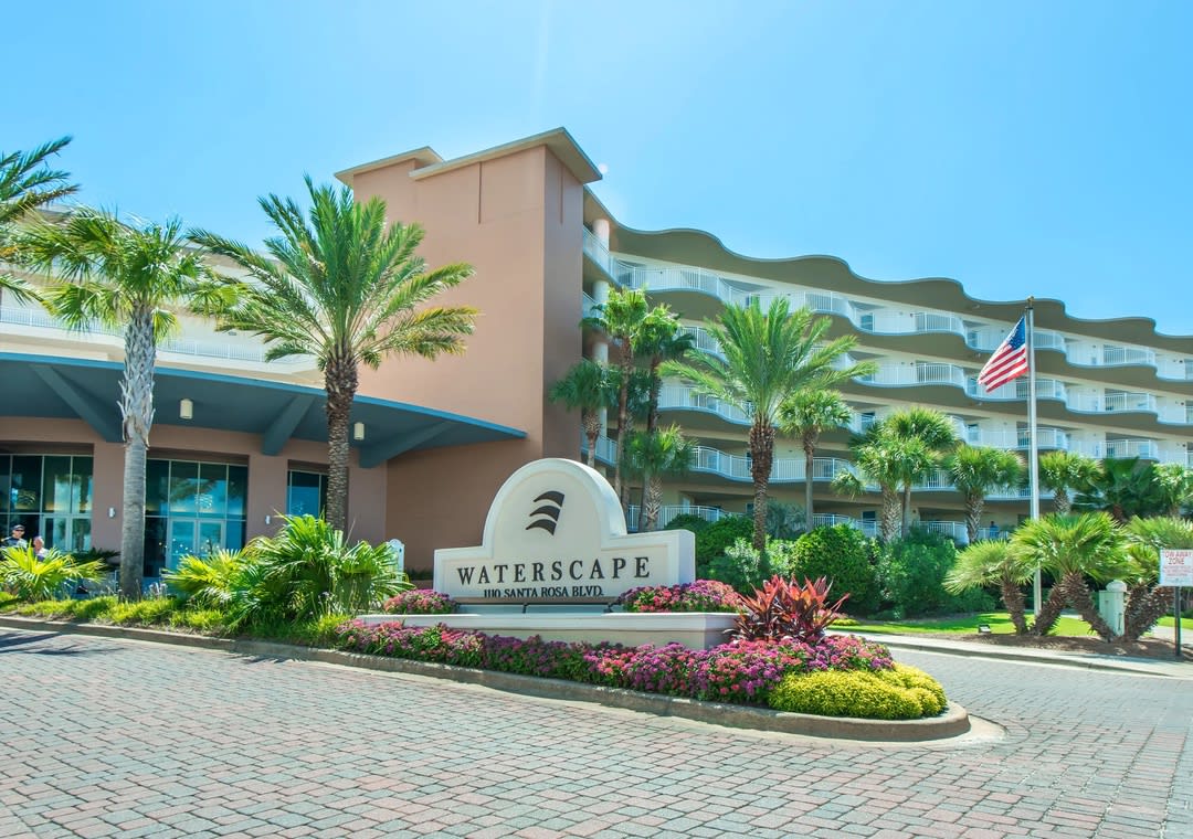 Waterscape Resort entrance
