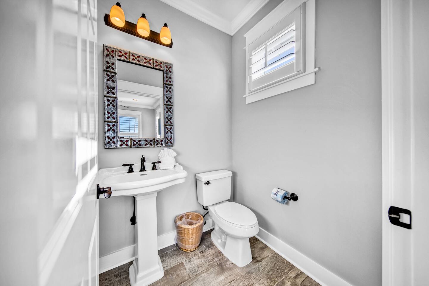 Third floor half bath