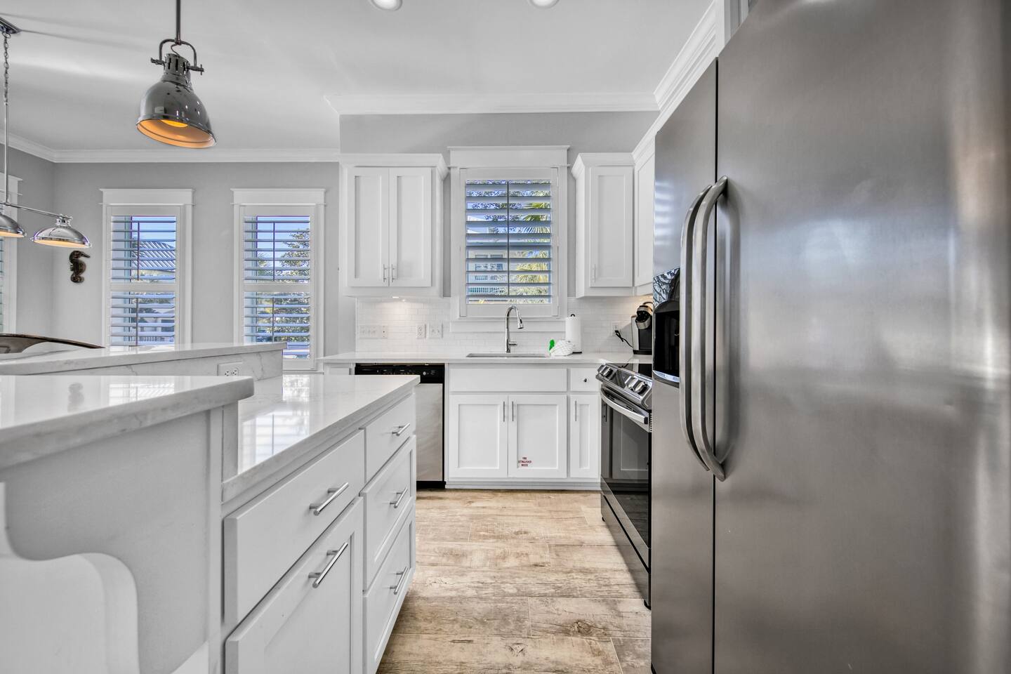 Well equipped kitchen