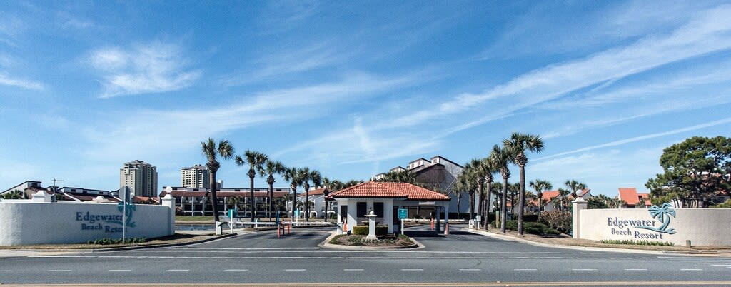 Edgewater villa entrance