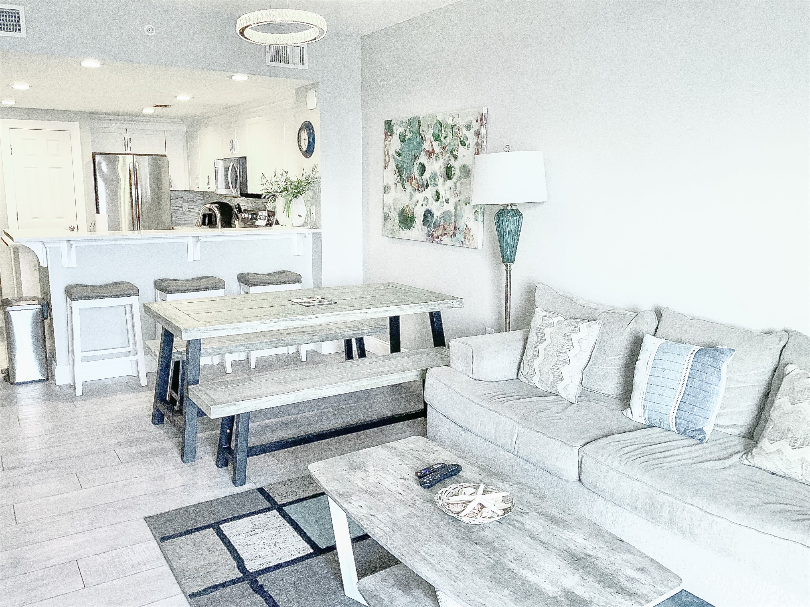 Living Room & Kitchen