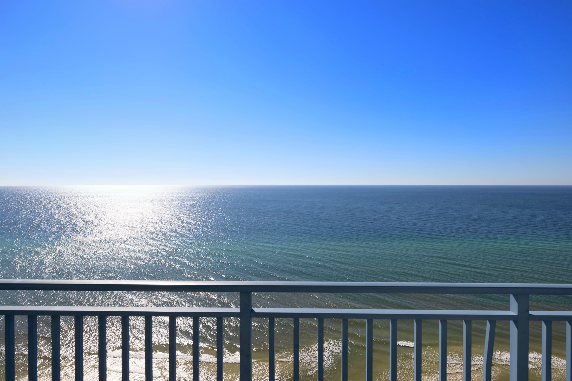 Look at that picturesque emerald water.  PCB has one of the most beatiful beaches in the world.