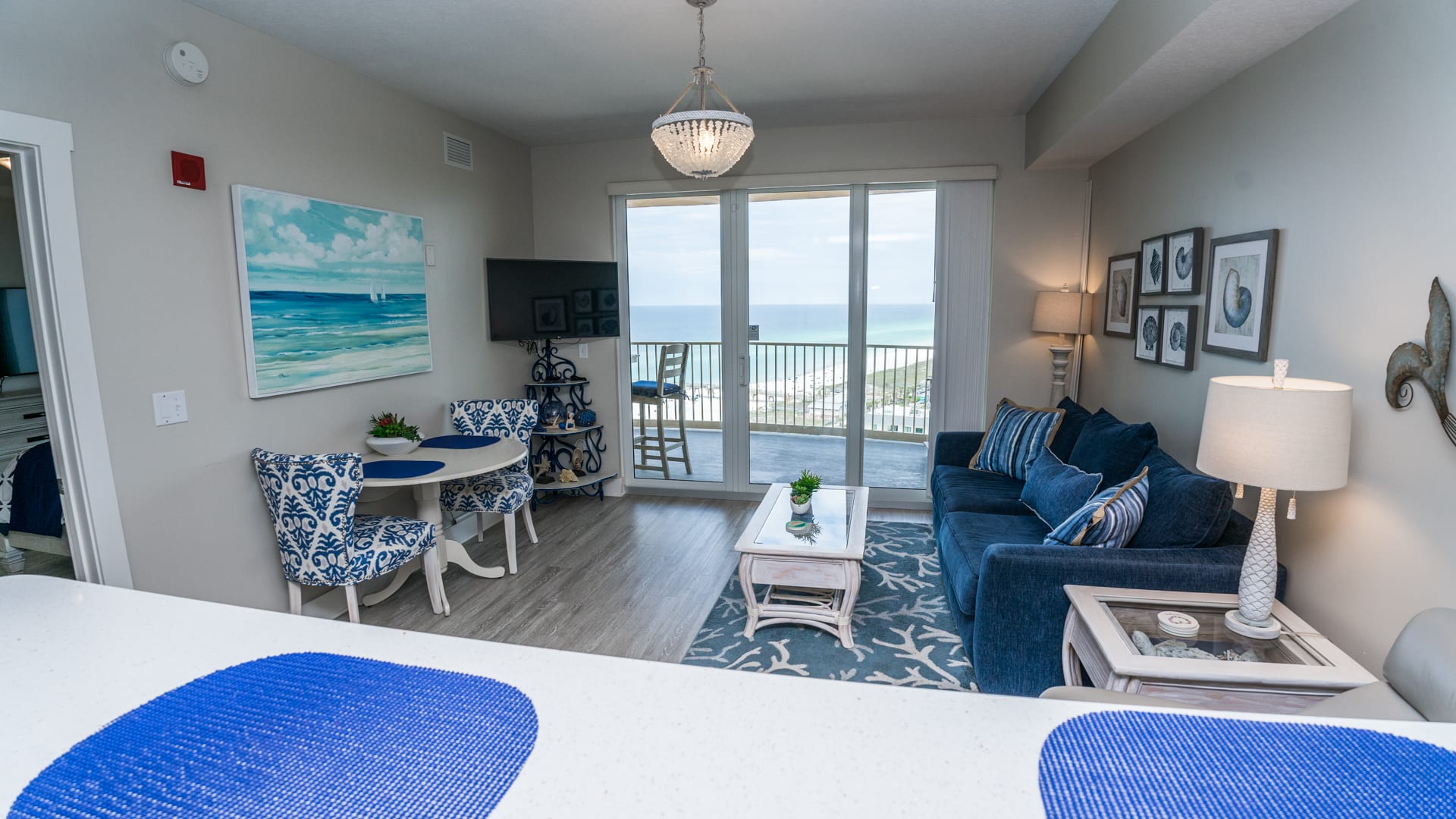 LIVING ROOM, with a GREAT VIEW! VIEW