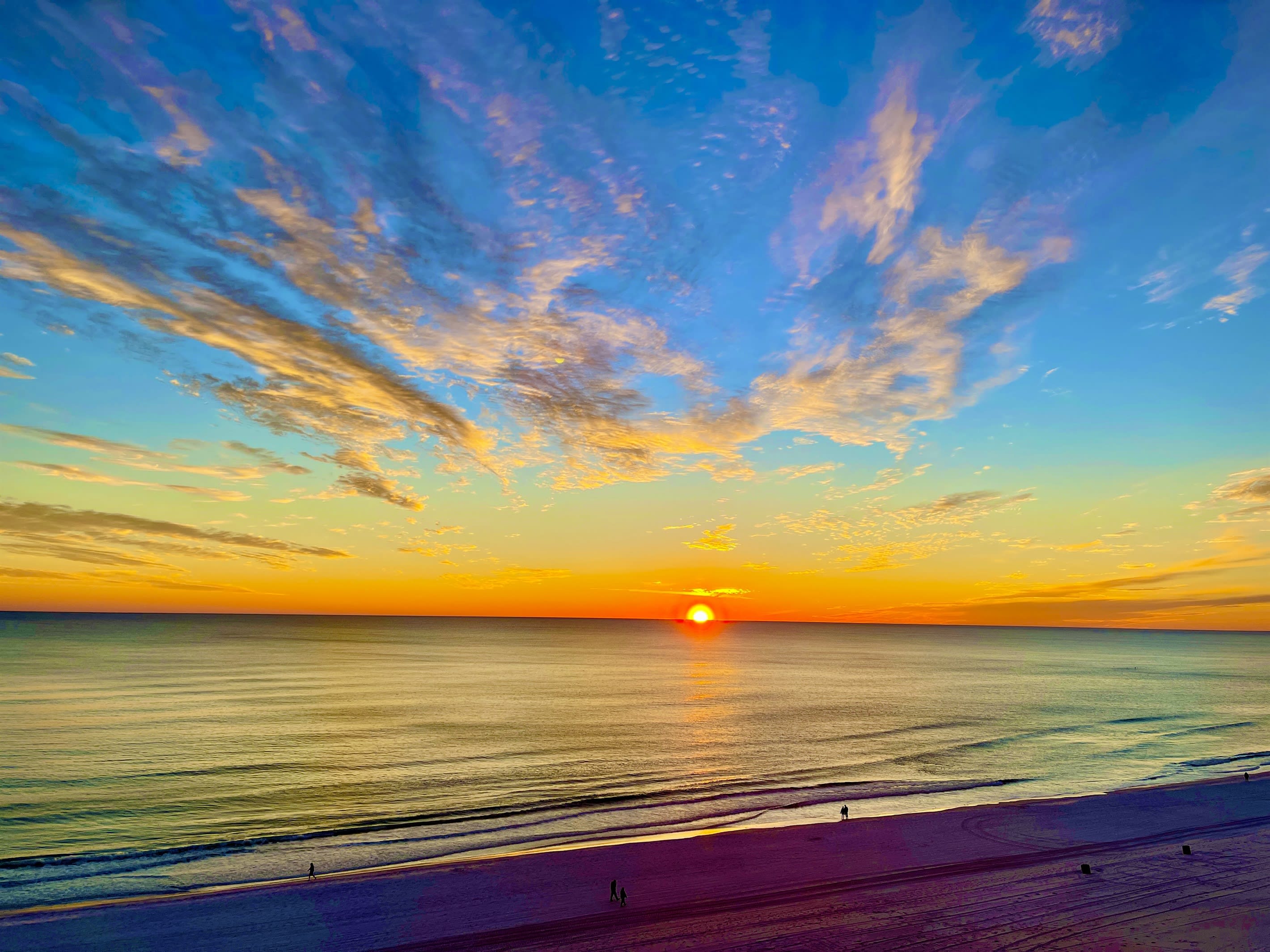 Sunset from your private balcony are spectacular