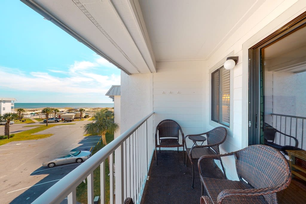 Enjoy Morning sun and Afternoon shade