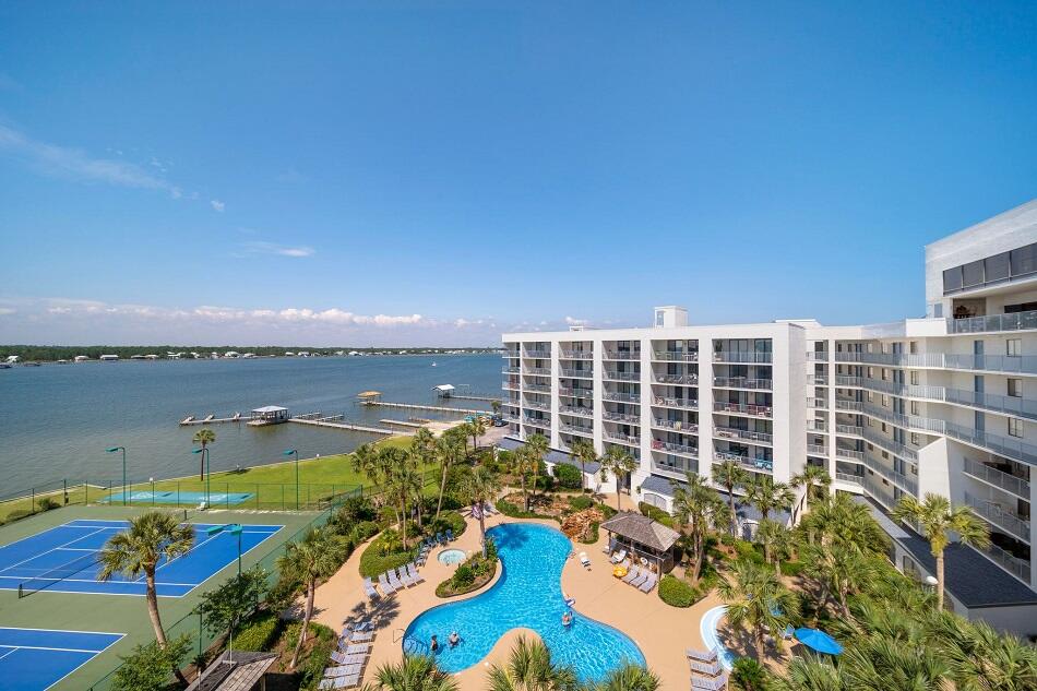 Lagoon, Pool & Tennis Courts