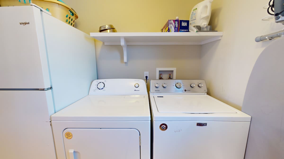 Electric washer and dryer