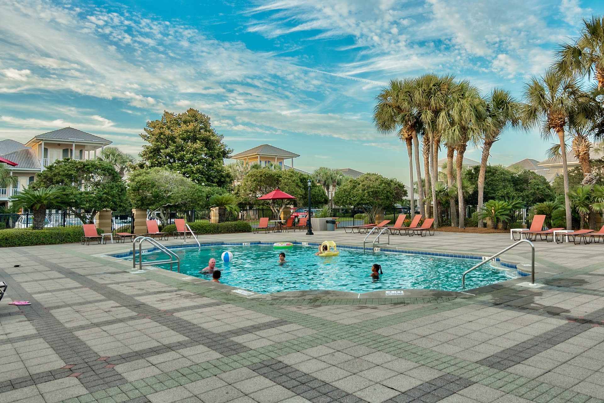 One of two pools (heated seasonally)