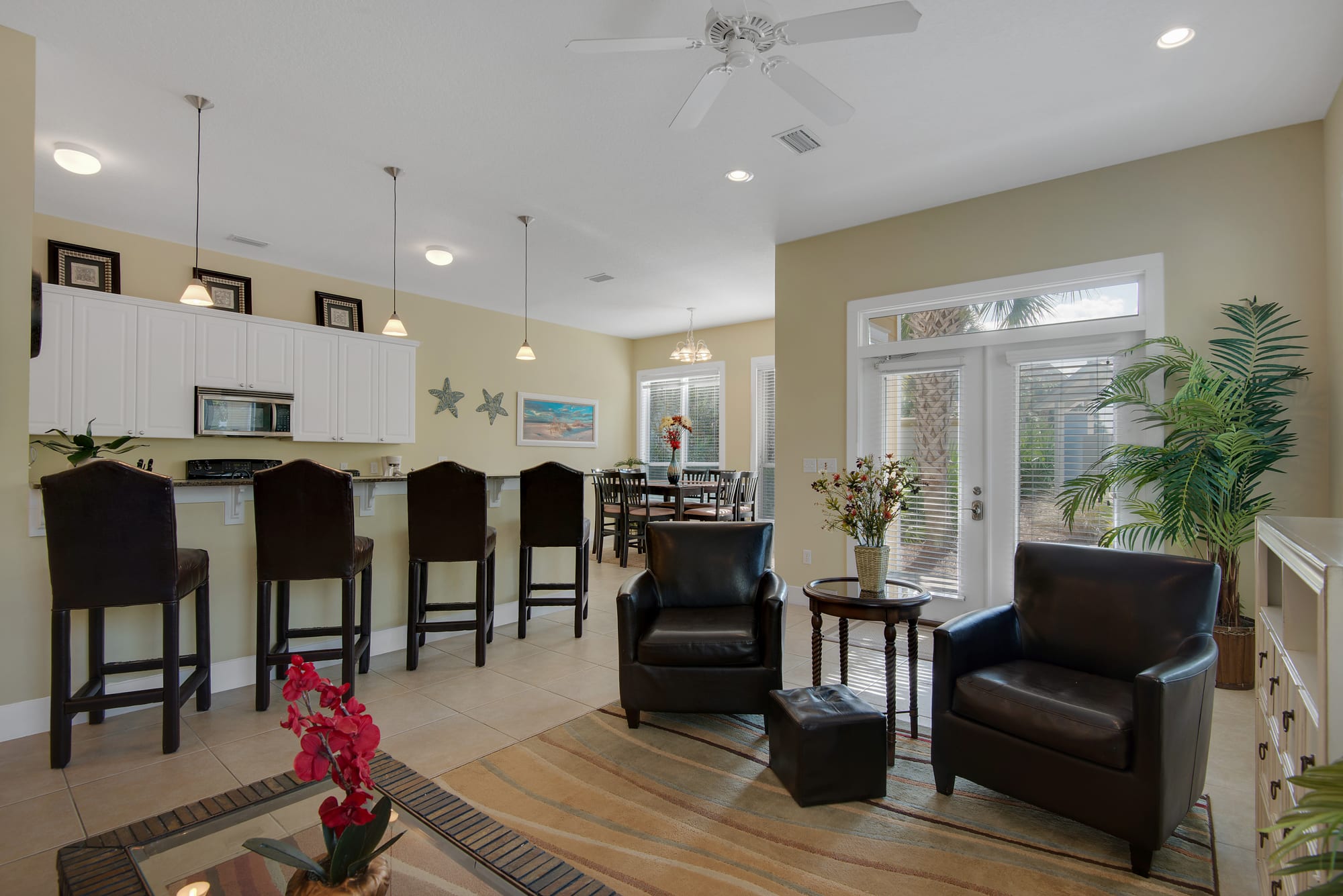 Large open concept living area