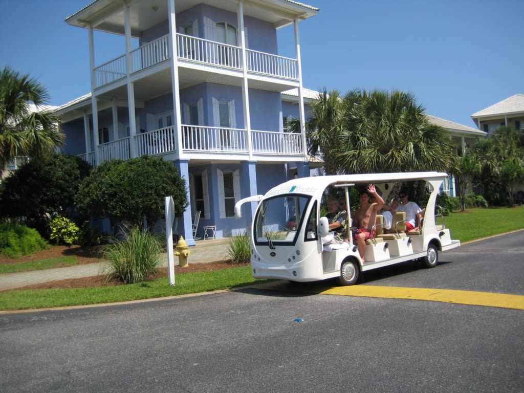 Seasonal Beach Tram Service