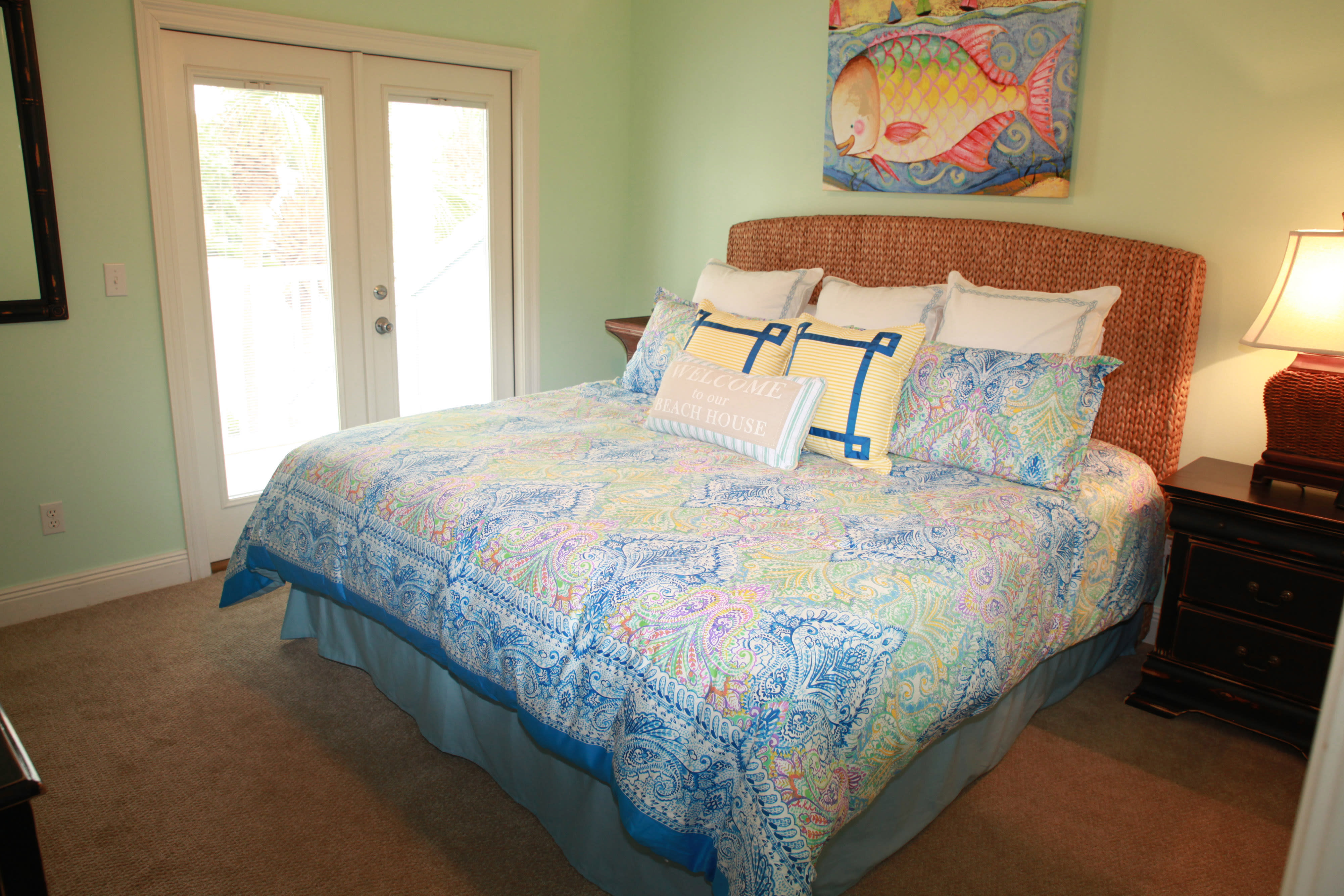 King bedroom on 2nd level