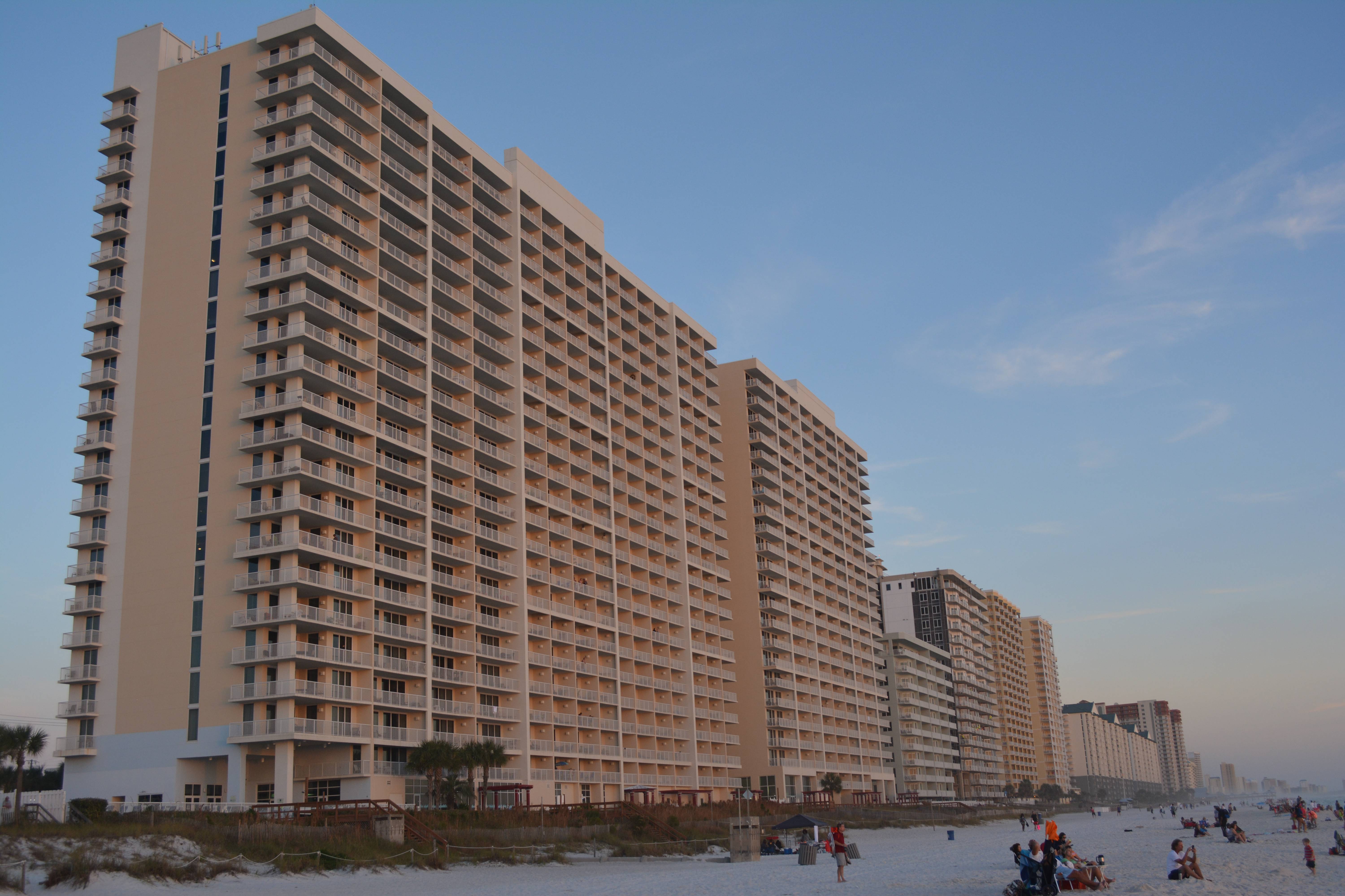 Our building side of the beach 