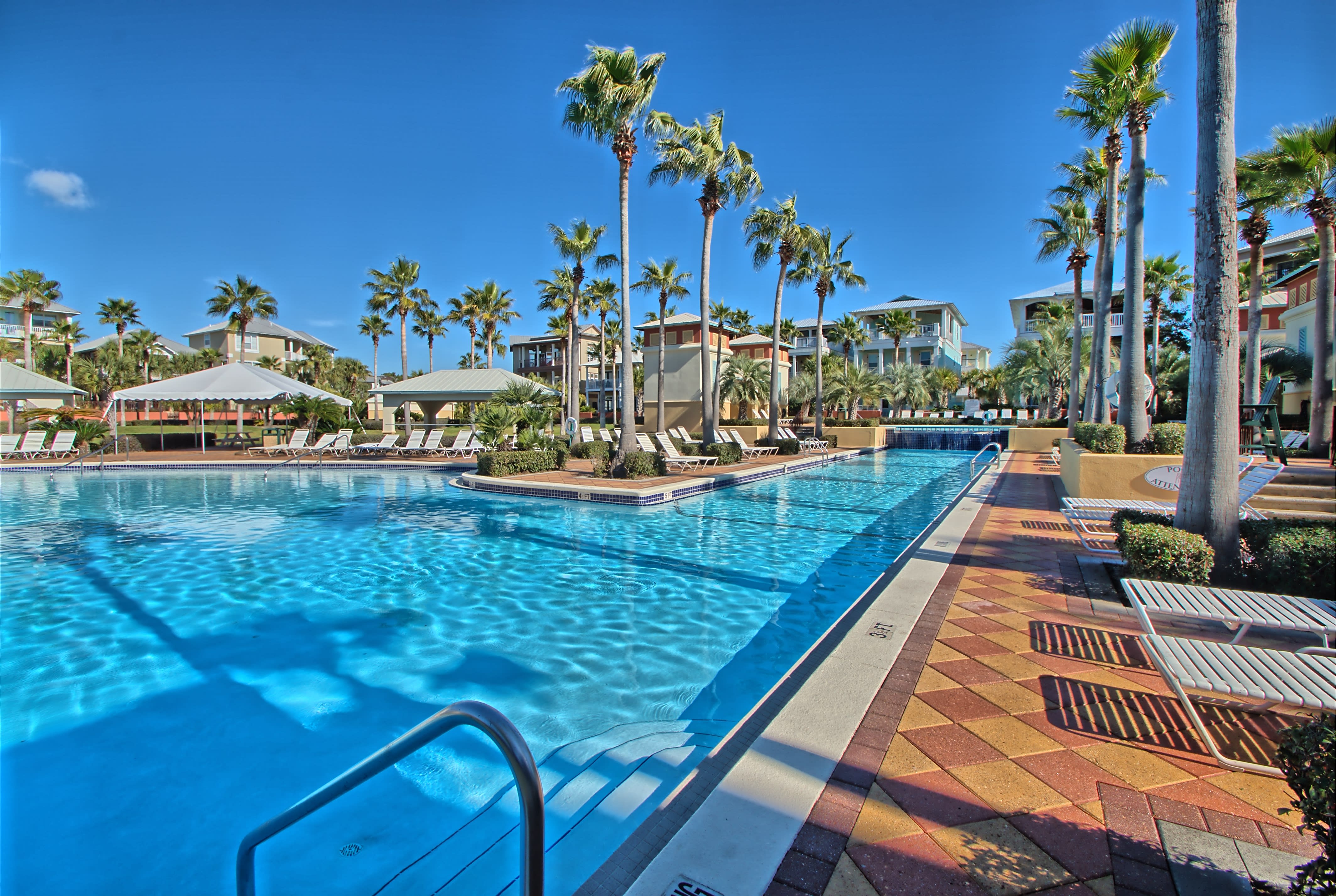 the Lagoon Pool is right out your back door! Featured in "Southern Living" Magazine