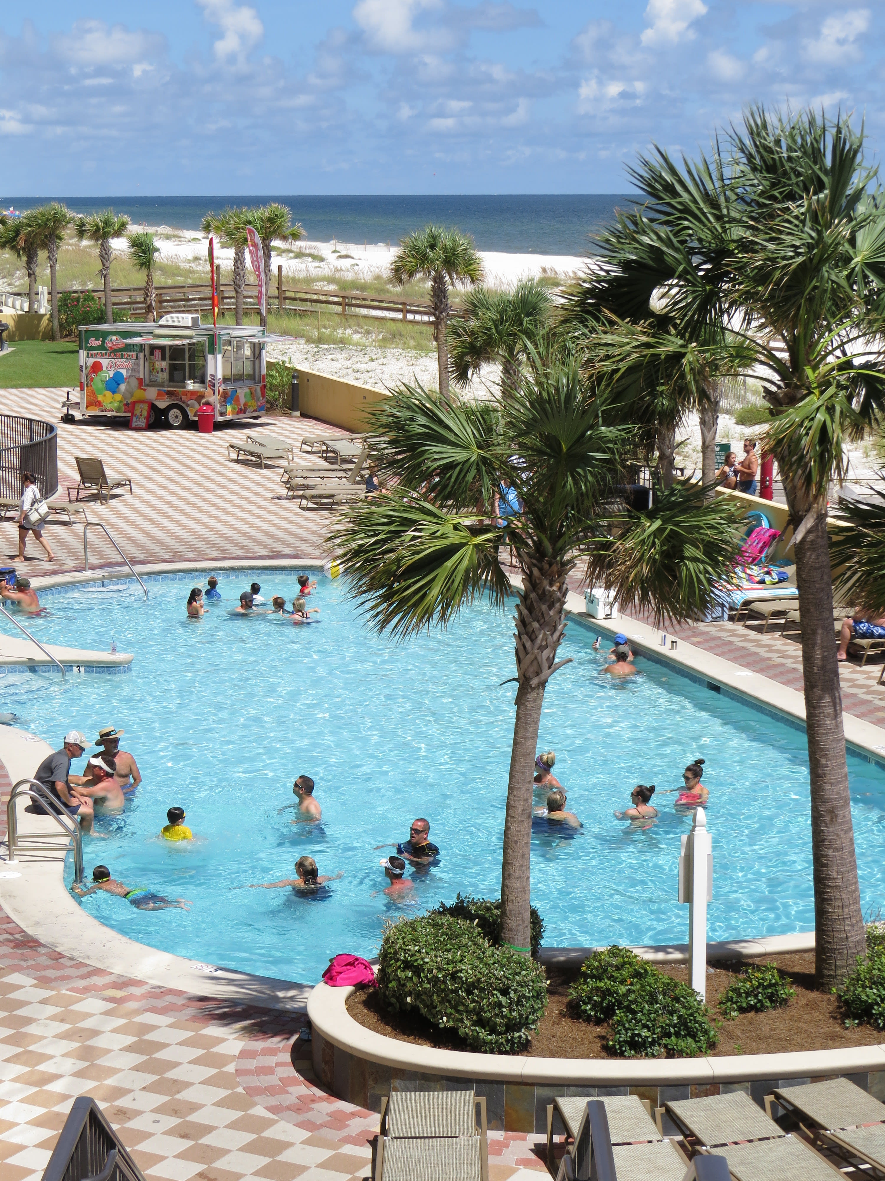 Large outdoor pool, Indoor Pool also and multiple hot tubs