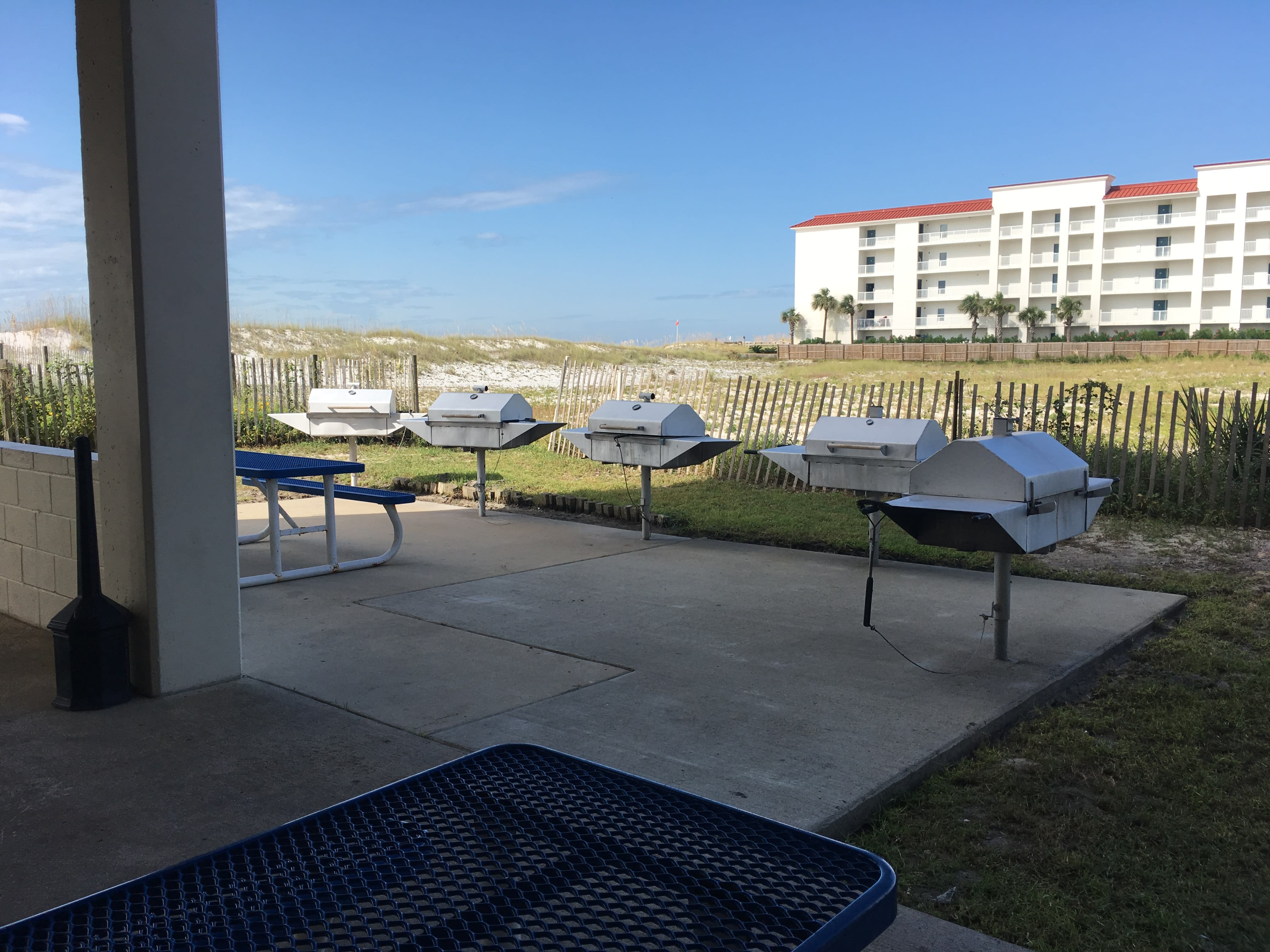 Very nice grill area