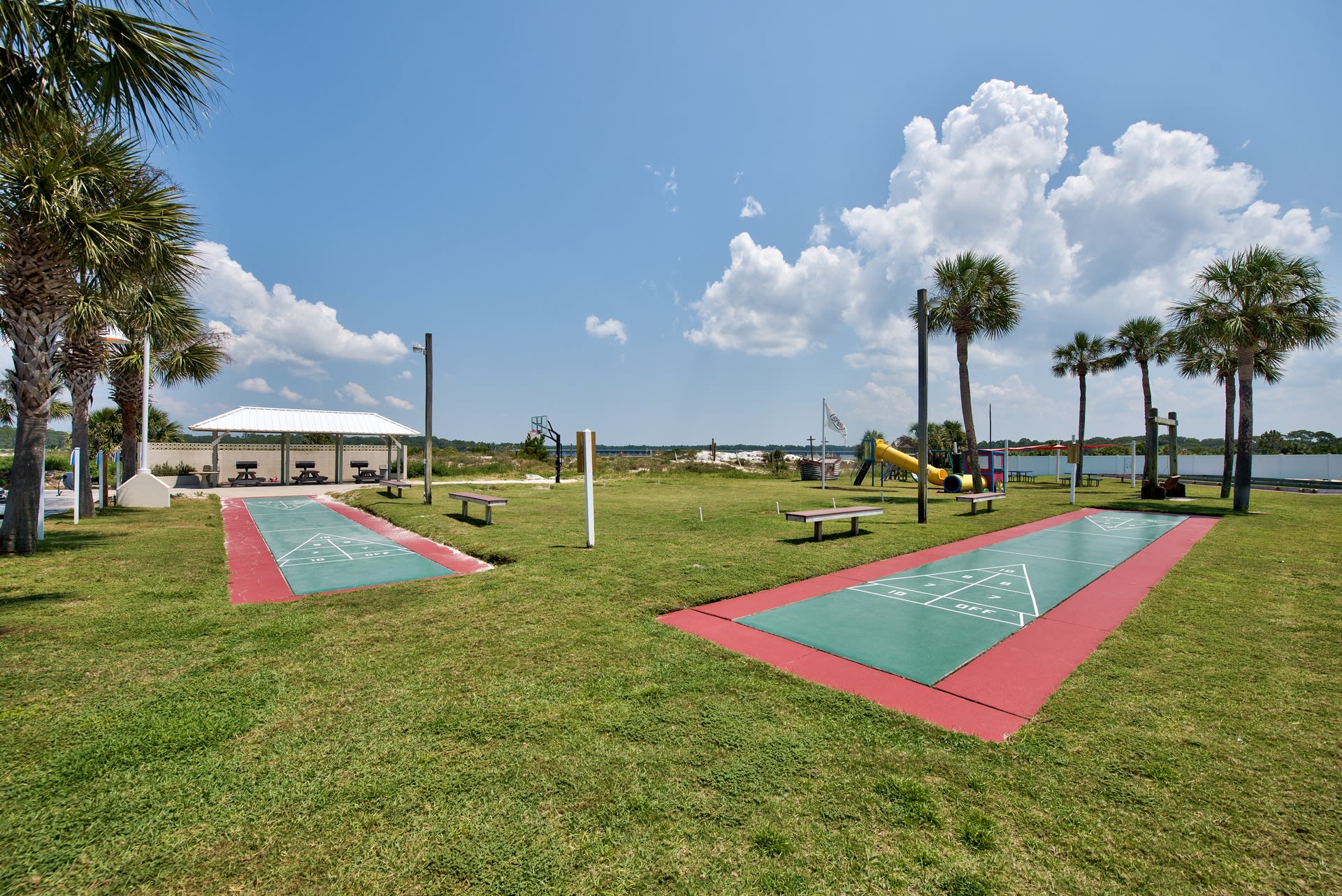 Shuffle Board courts