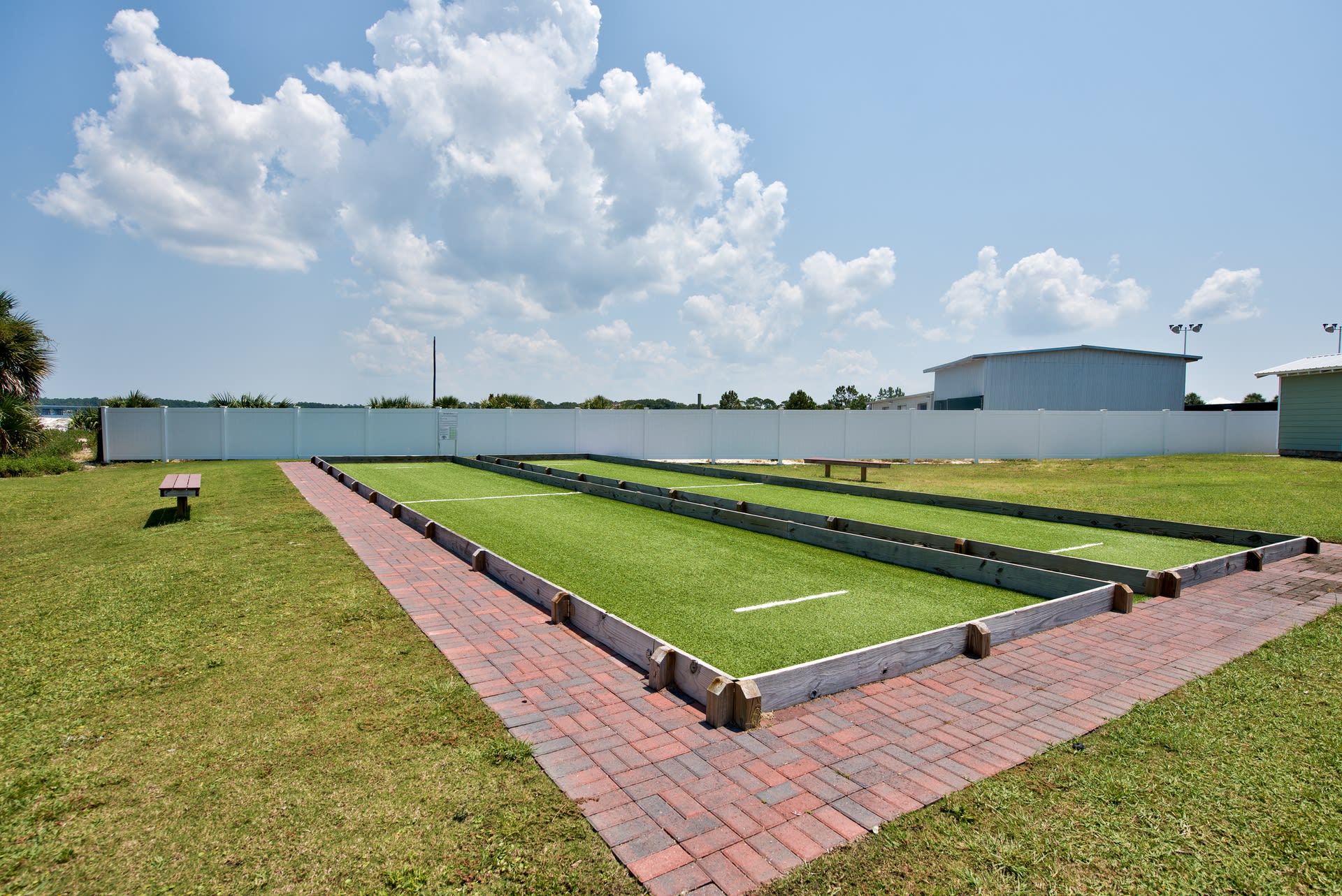 Bocce Ball courts
