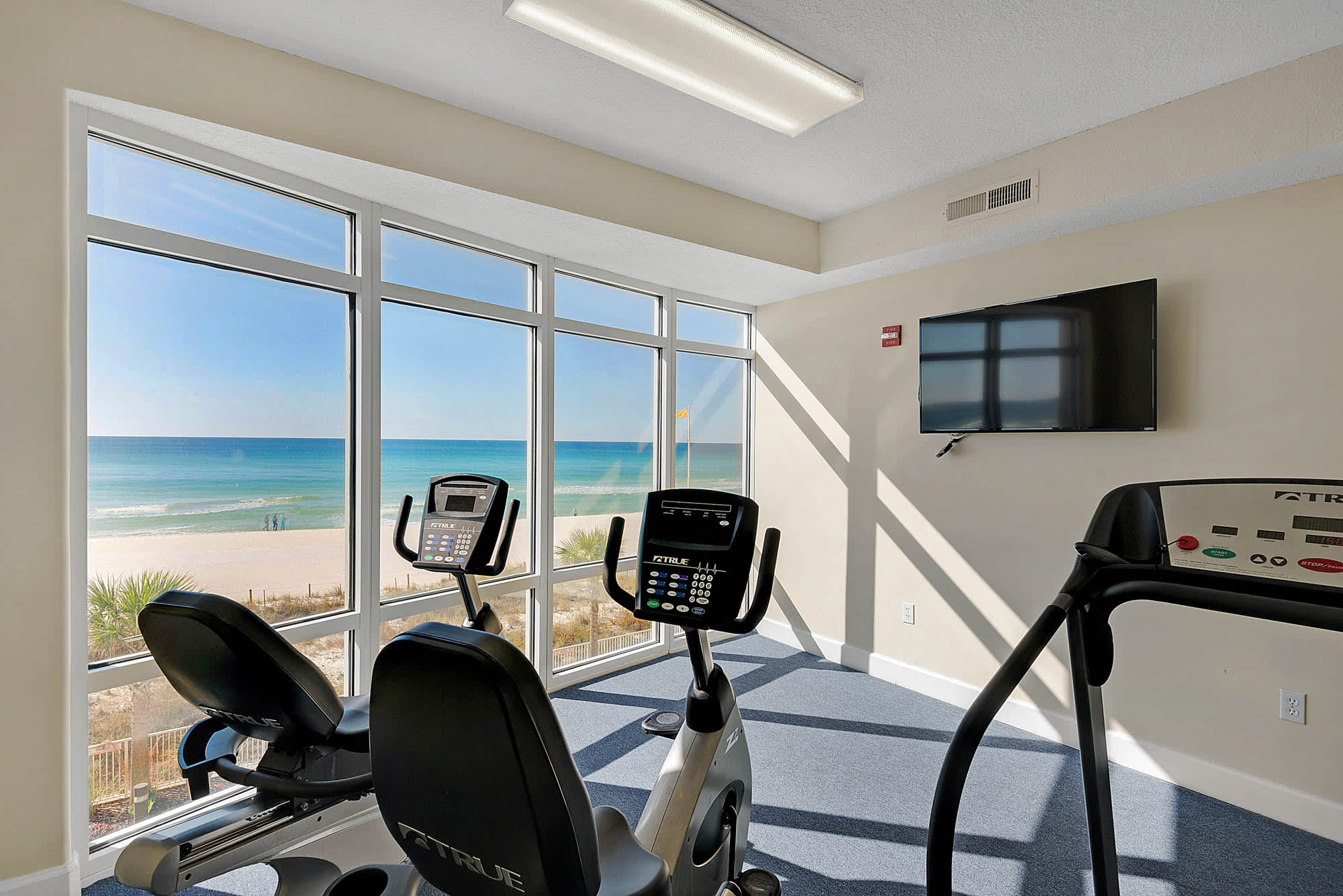Workout room on 3rd floor.  Also has adjoining sauna.