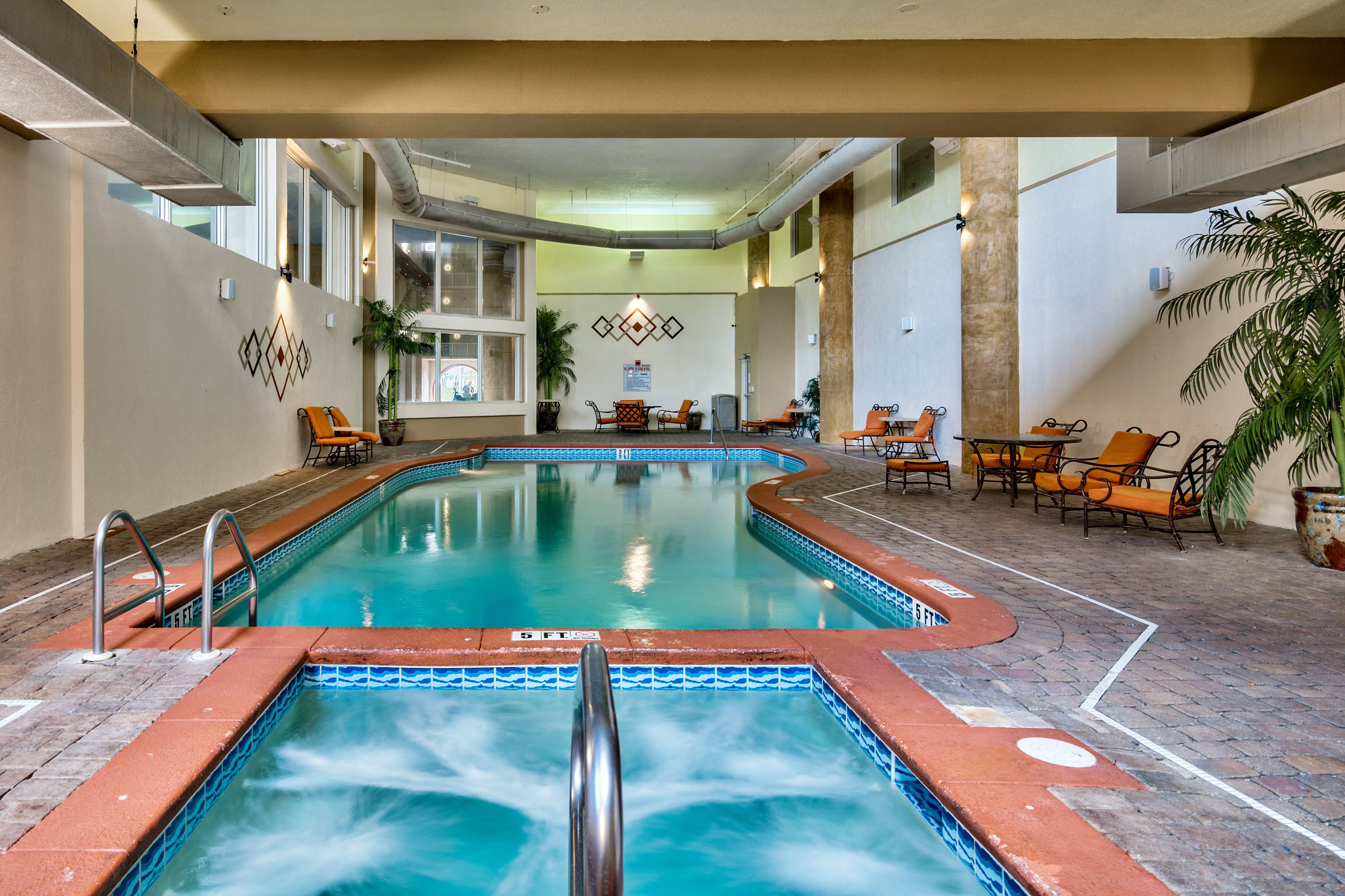 Indoor Heated Pool and Hot Tub