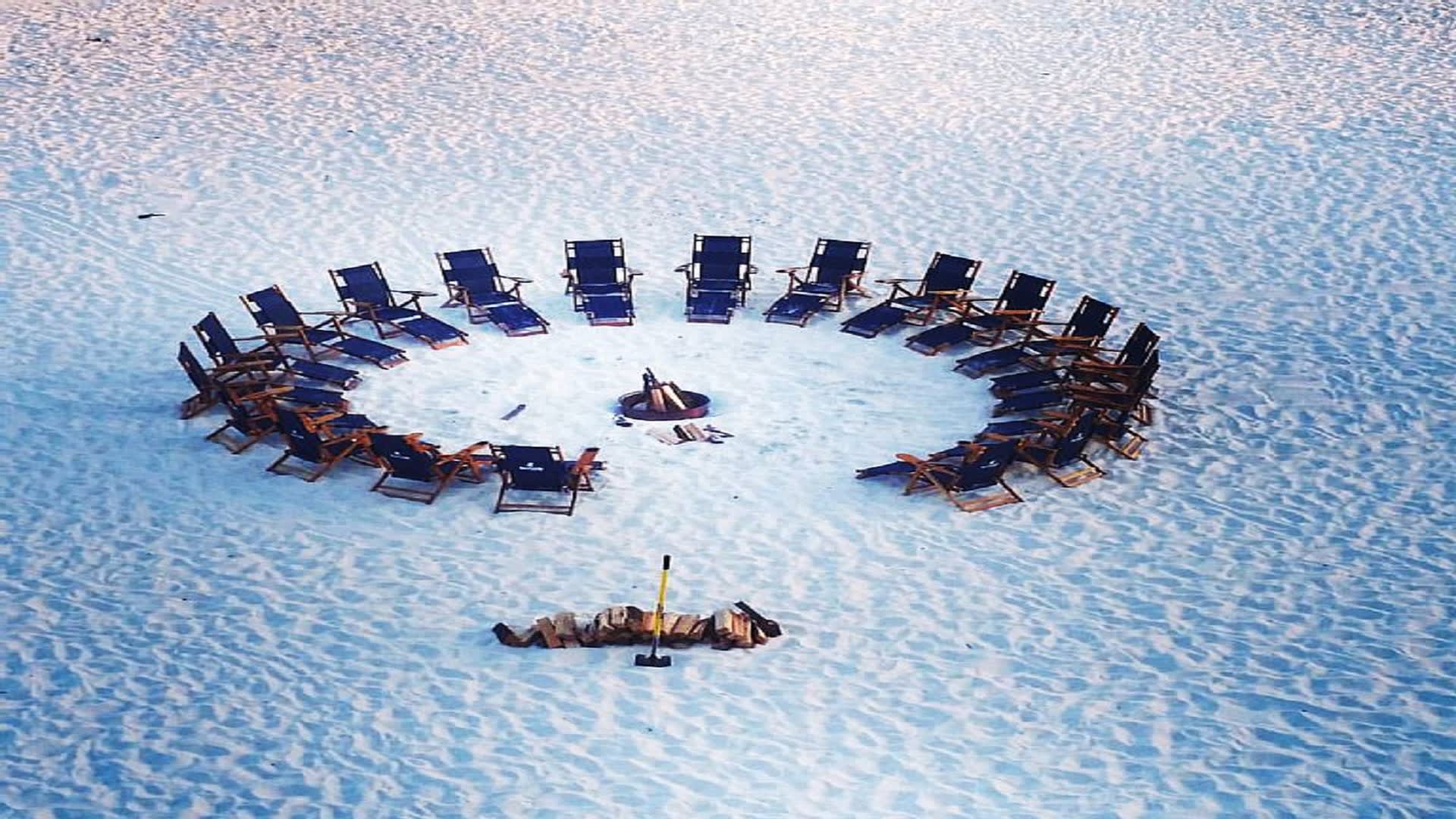 Bon Fires on the beach every Friday &amp; Monday Night