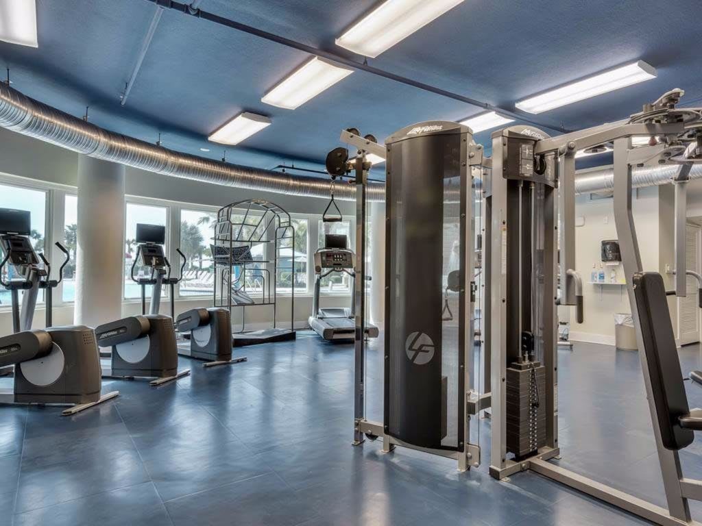 Gym is open daily and cleaned daily