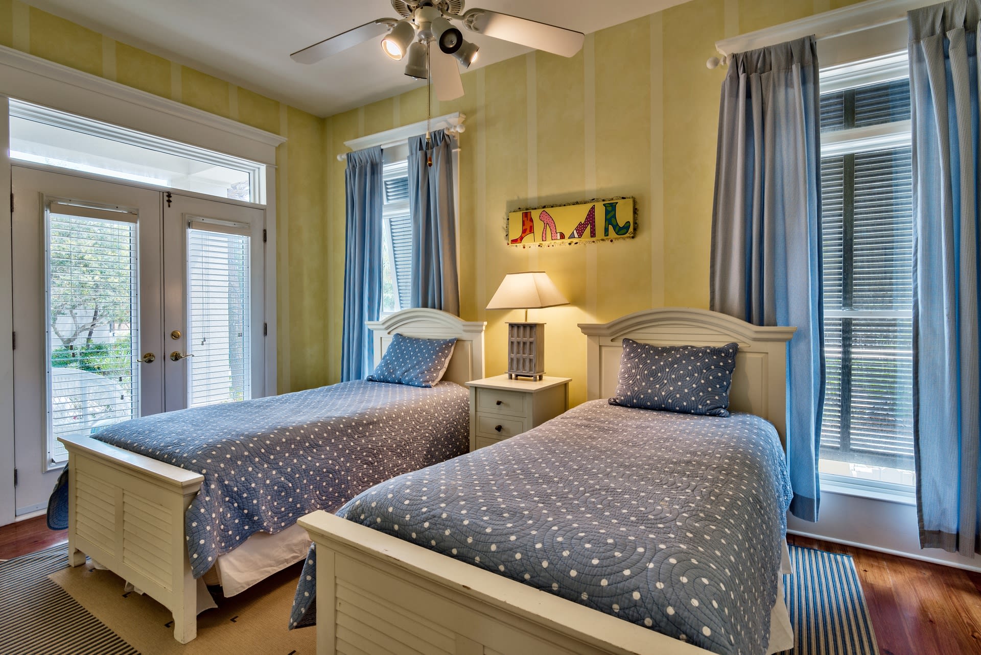 TWIN BEDROOM WITH TRUNDLE