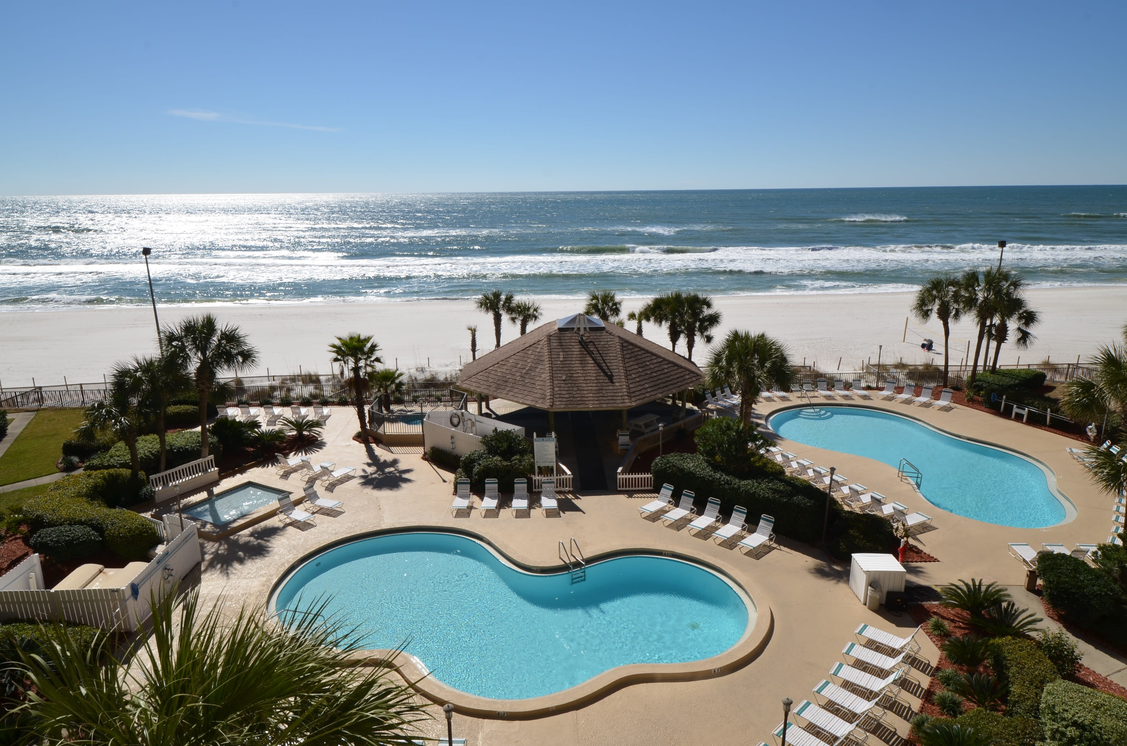 View from our Balcony