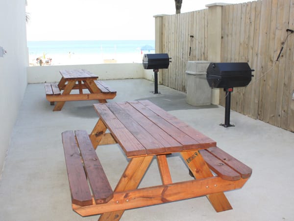 Picnic grill area